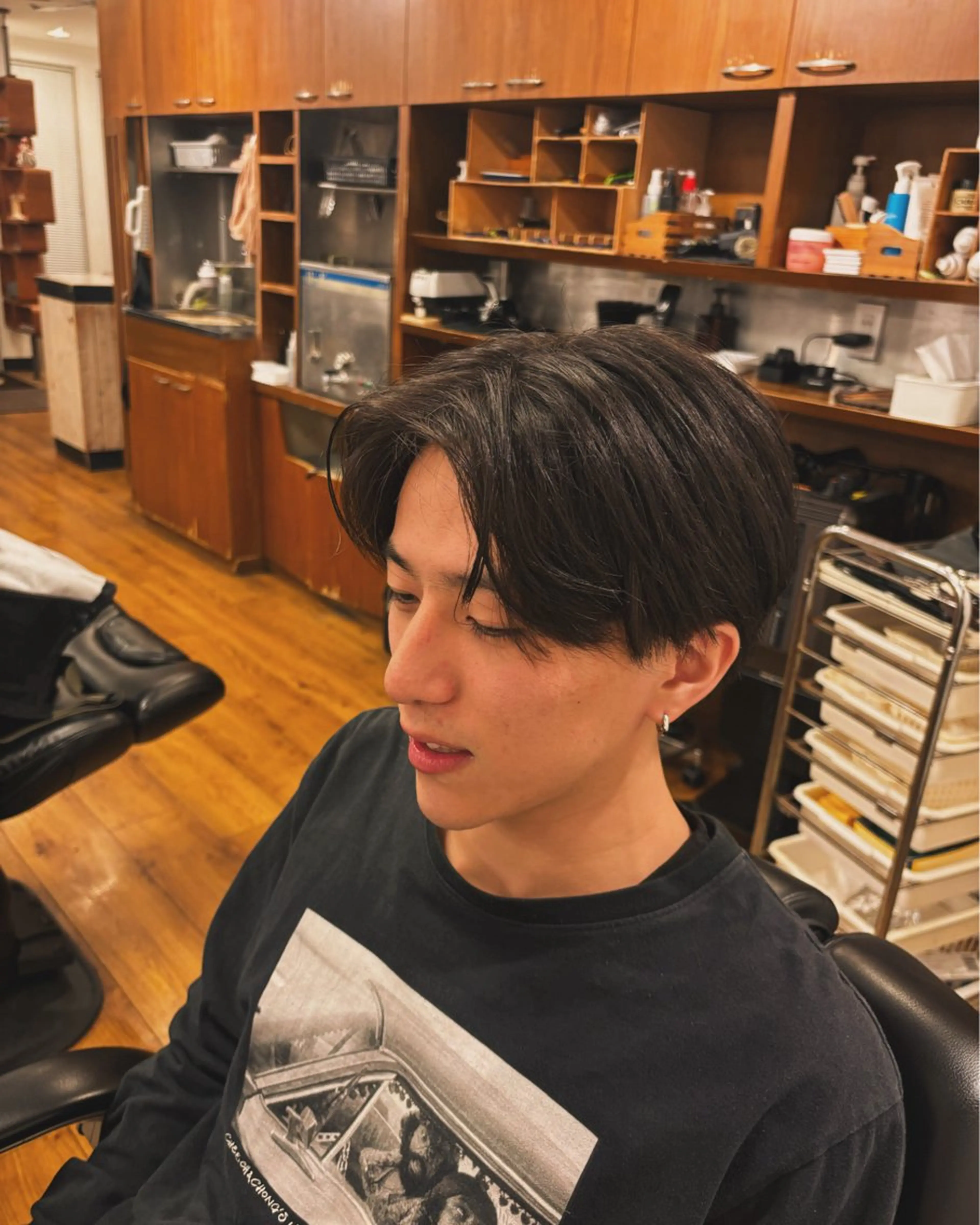 ショート メンズ SUPERCOOL   and RICO East所属・山室 恵介のヘアスタイル