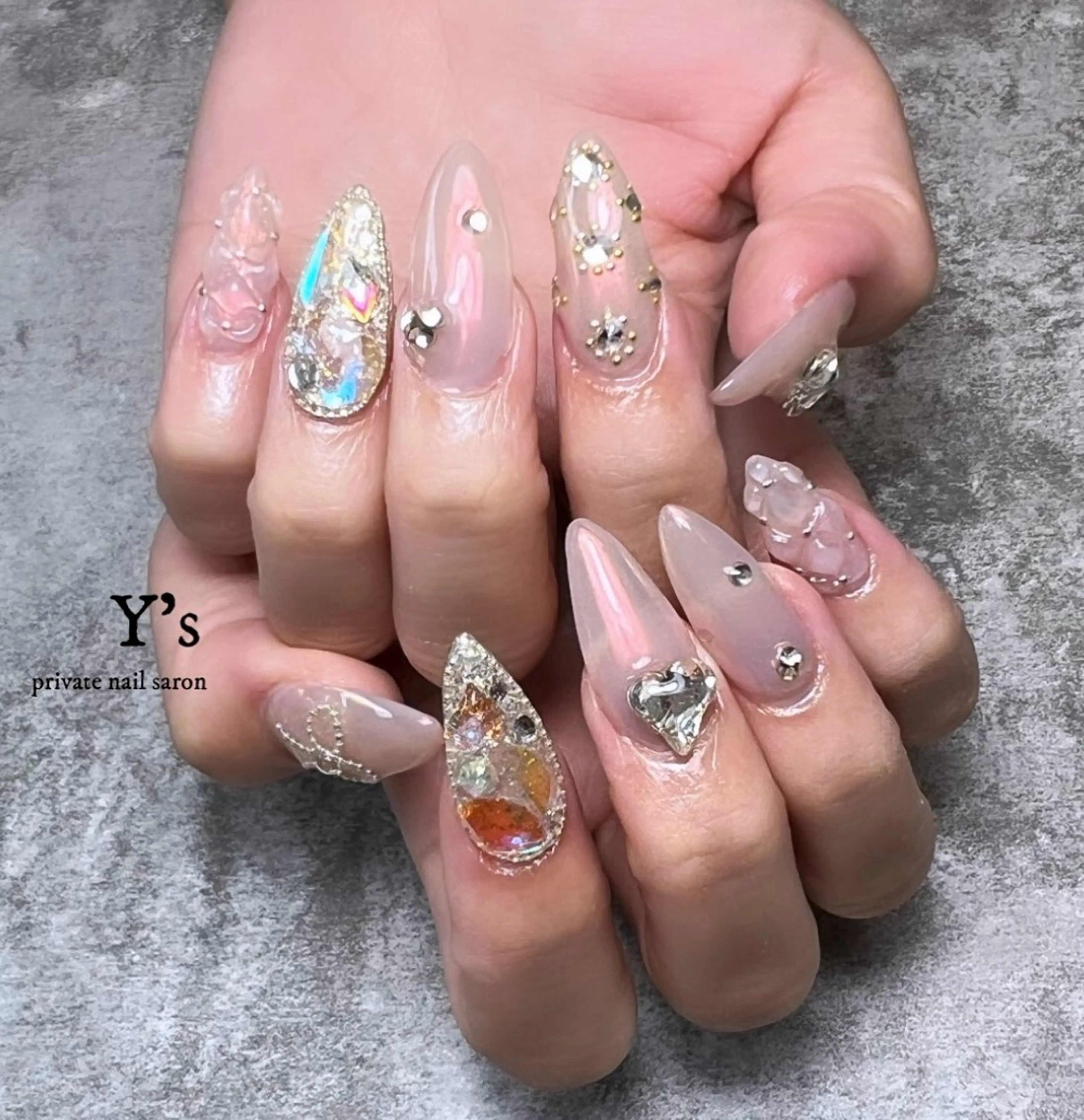 ネイル ハンドネイル Y's nail ˚✧₊YUIのネイルデザイン