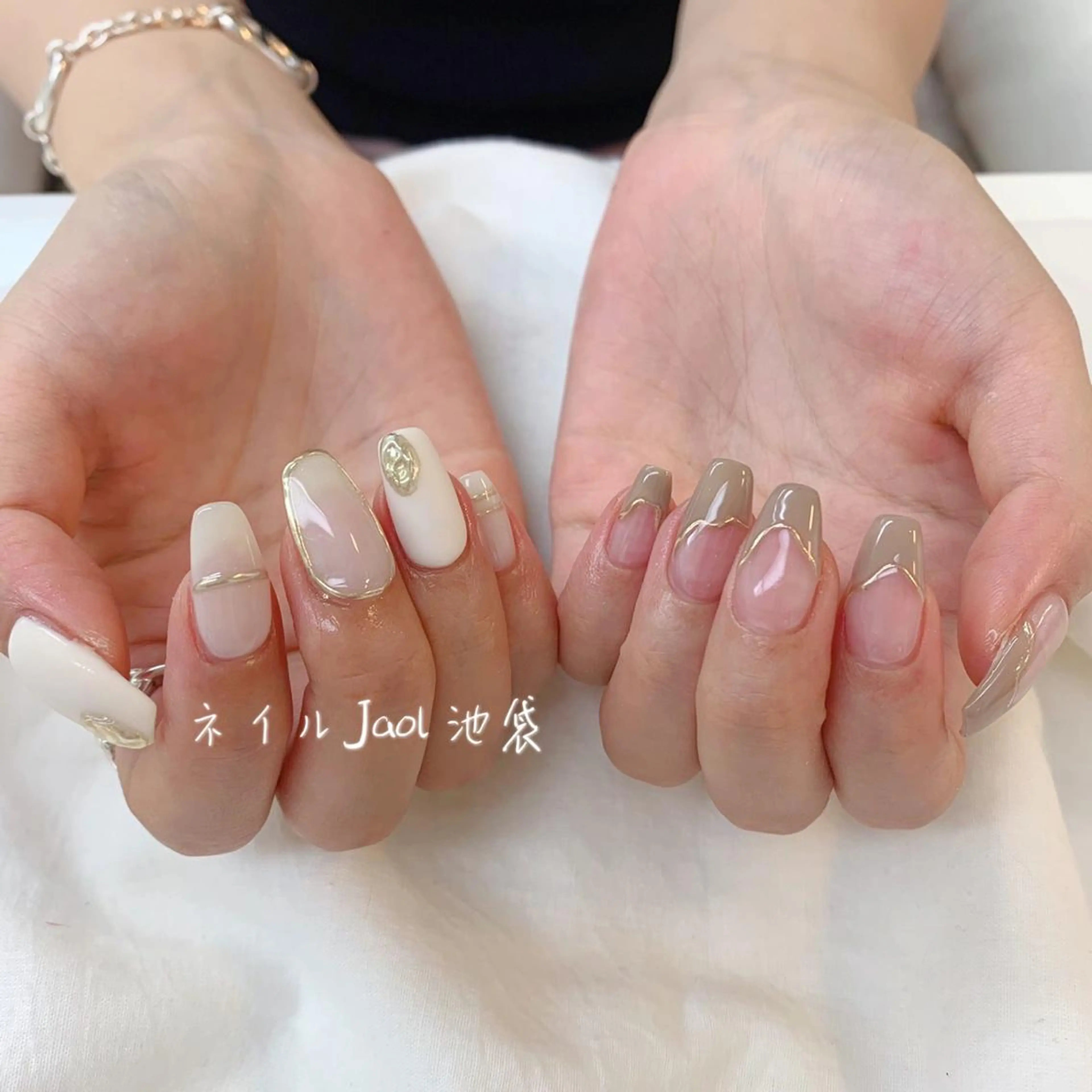 ミディアム ハンドネイル nail jaol池袋店所属・ネイルJaol 池袋のネイルデザイン