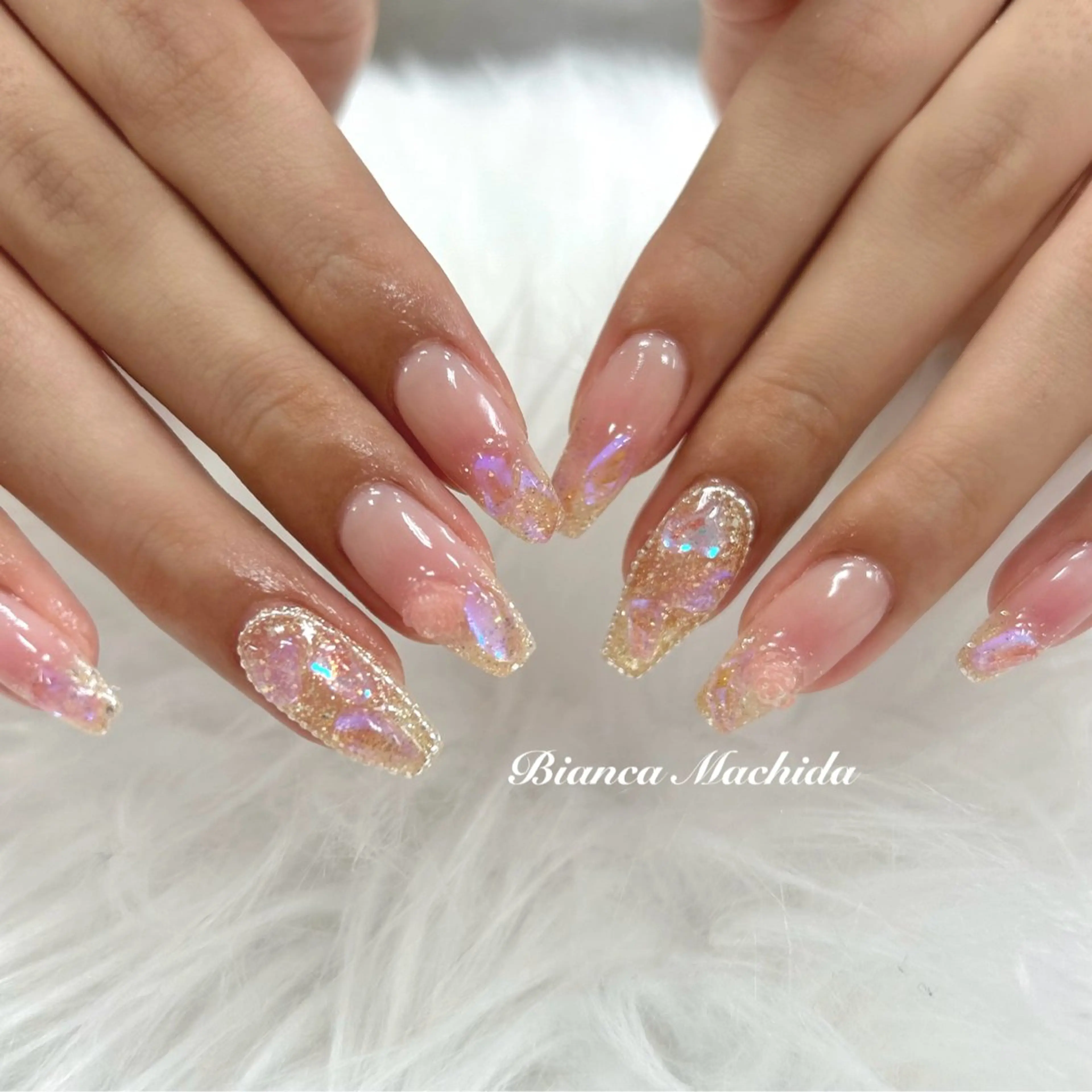 ネイル Bianca 🪽 Nakajimaのネイルデザイン