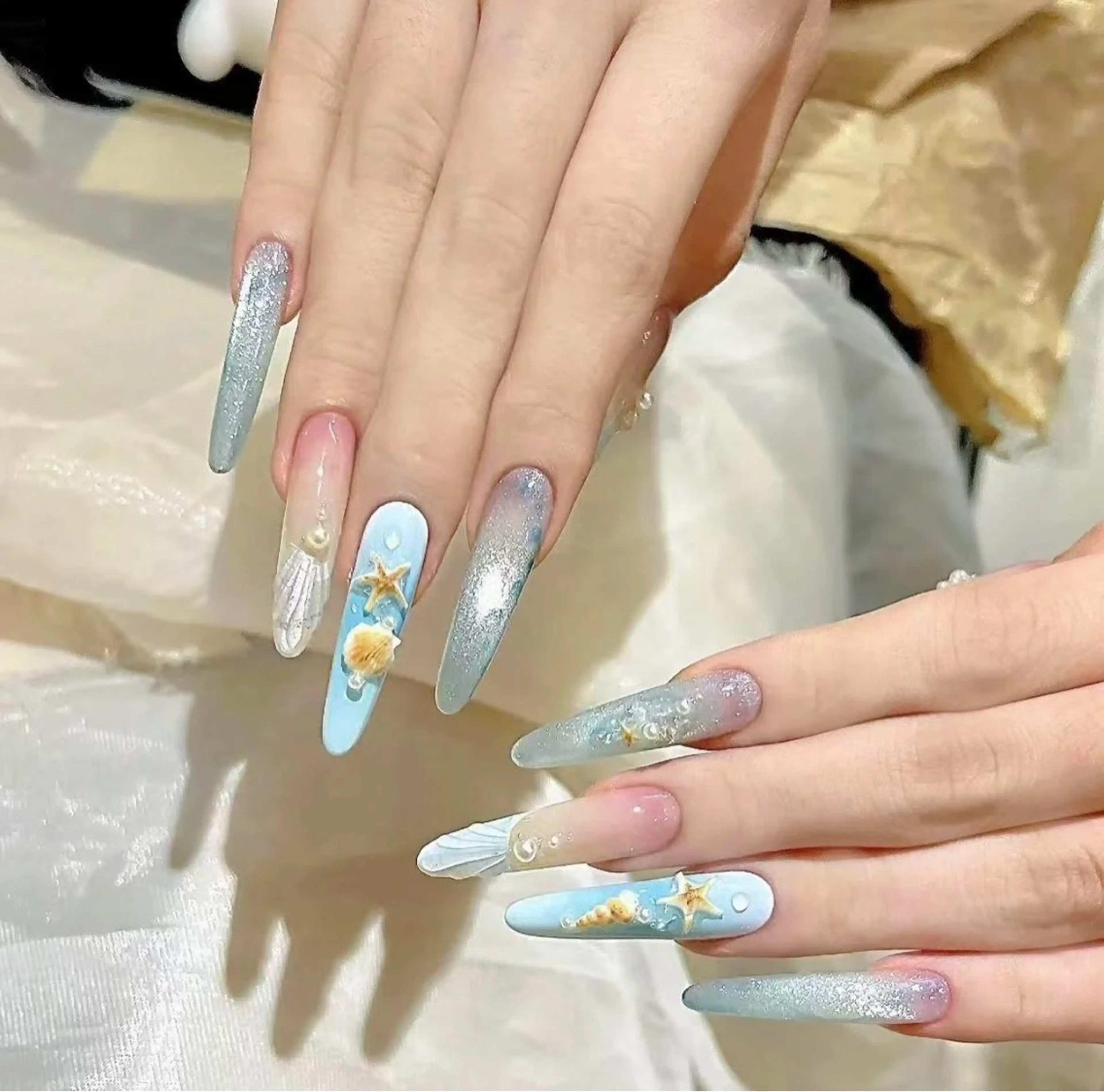 ネイル 長さだし専門店 M2　rikaのネイルデザイン