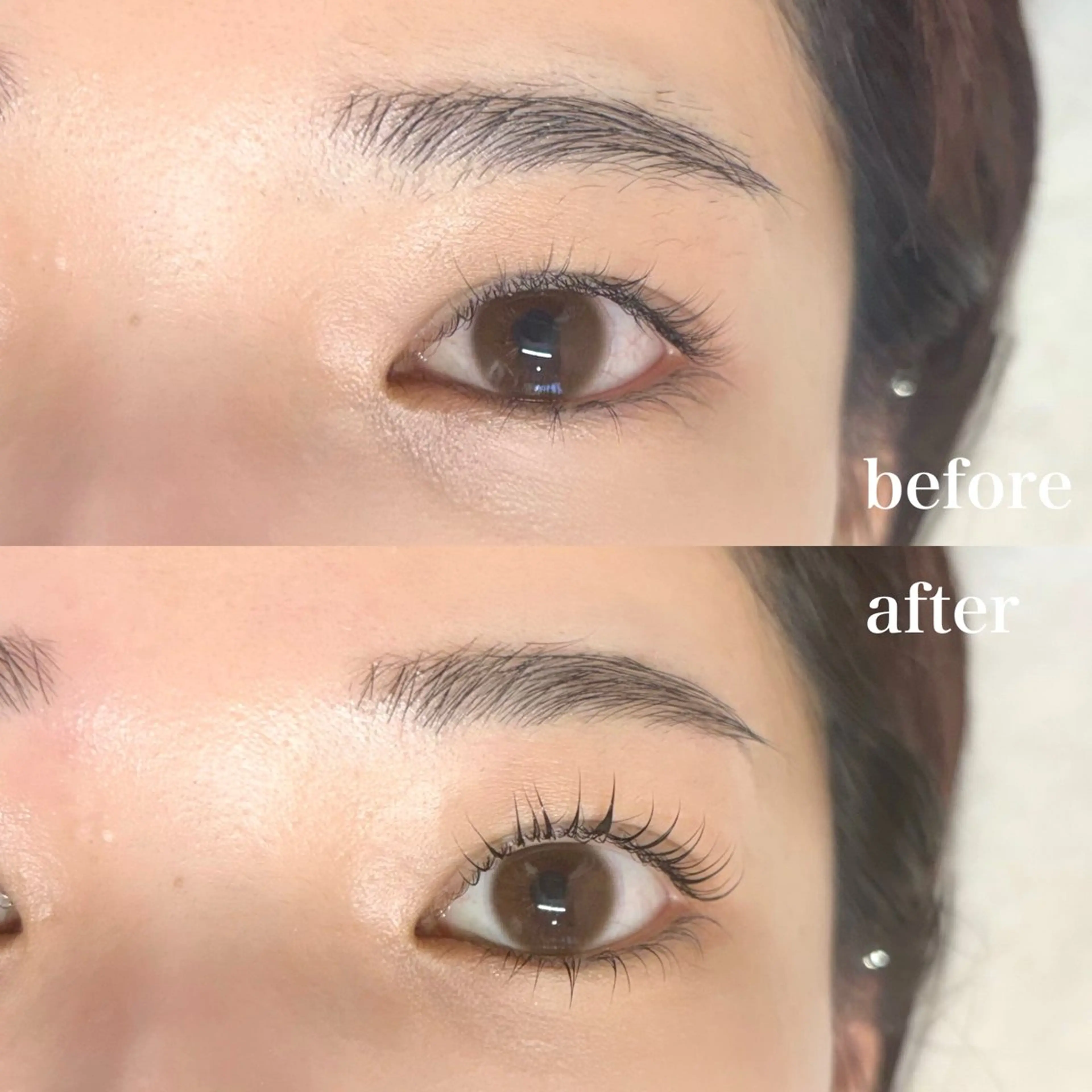 マツエク・マツパ ナチュラル 下まつげエクステ meg .のマツエク・マツパデザイン