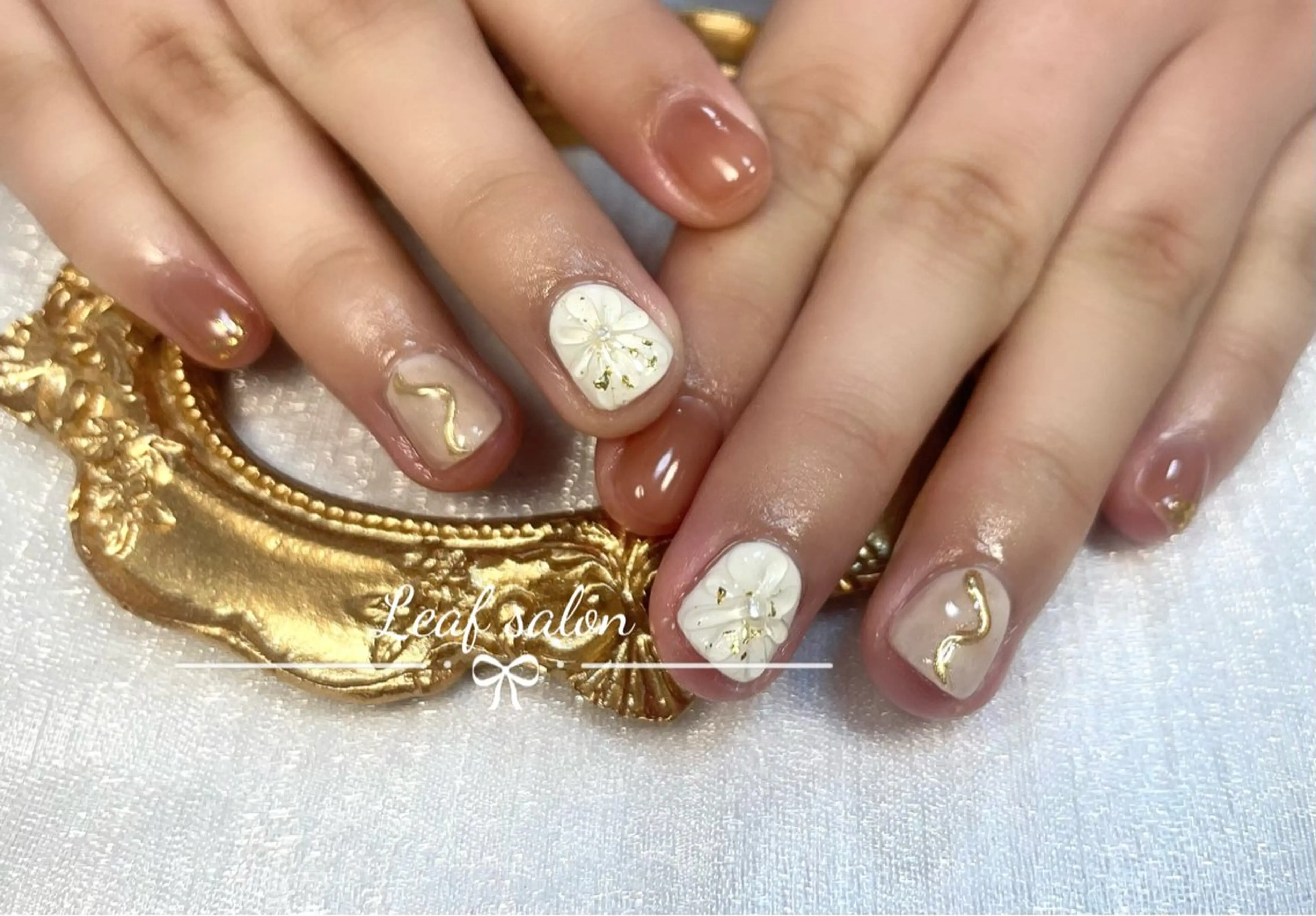 ネイル LEAF🍃 リーフのネイルデザイン