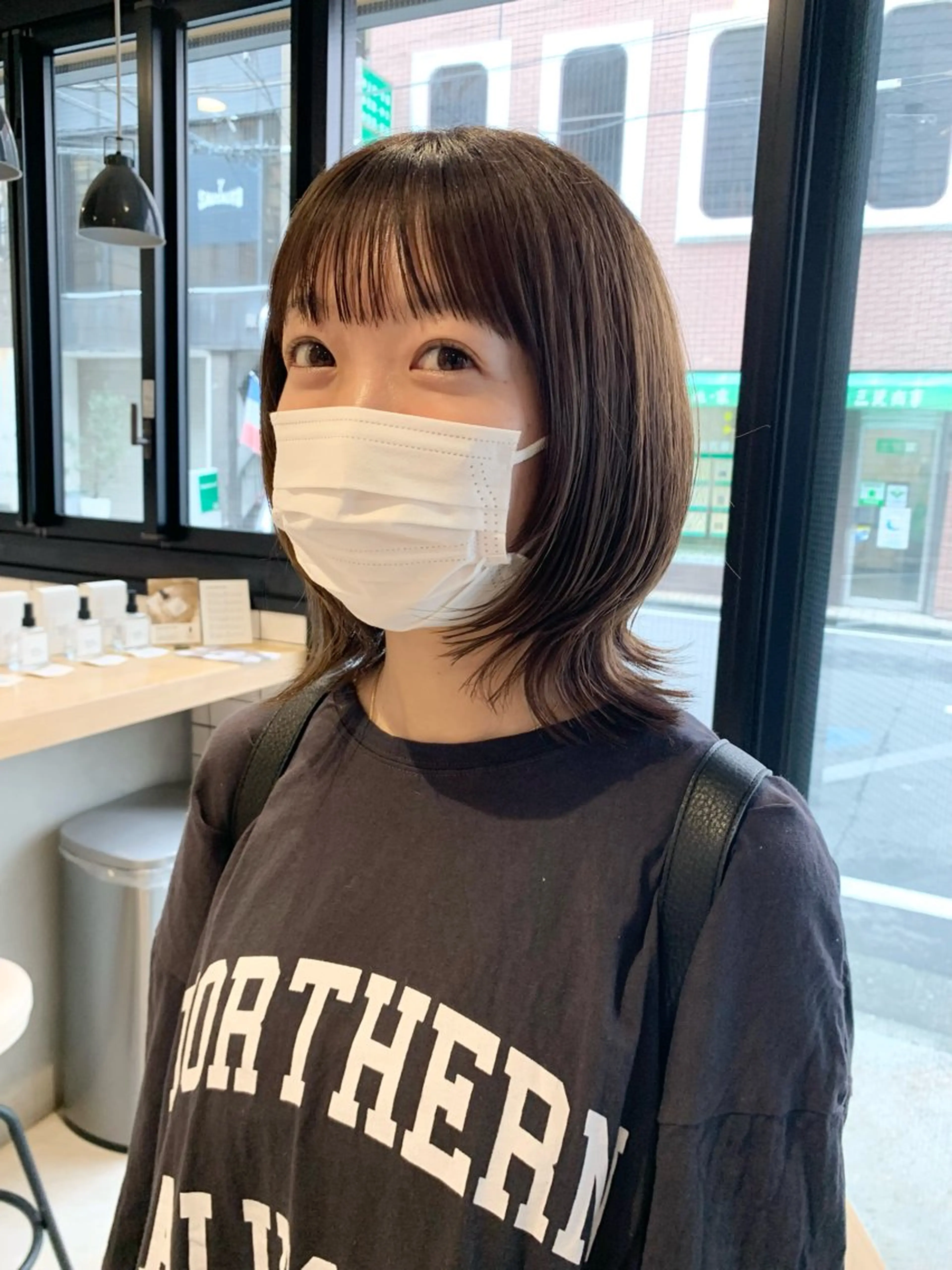 ショート カラー カット ヘアカラー トリートメント 艶カラー/暖色カラー /透明感/ryutoのヘアスタイル