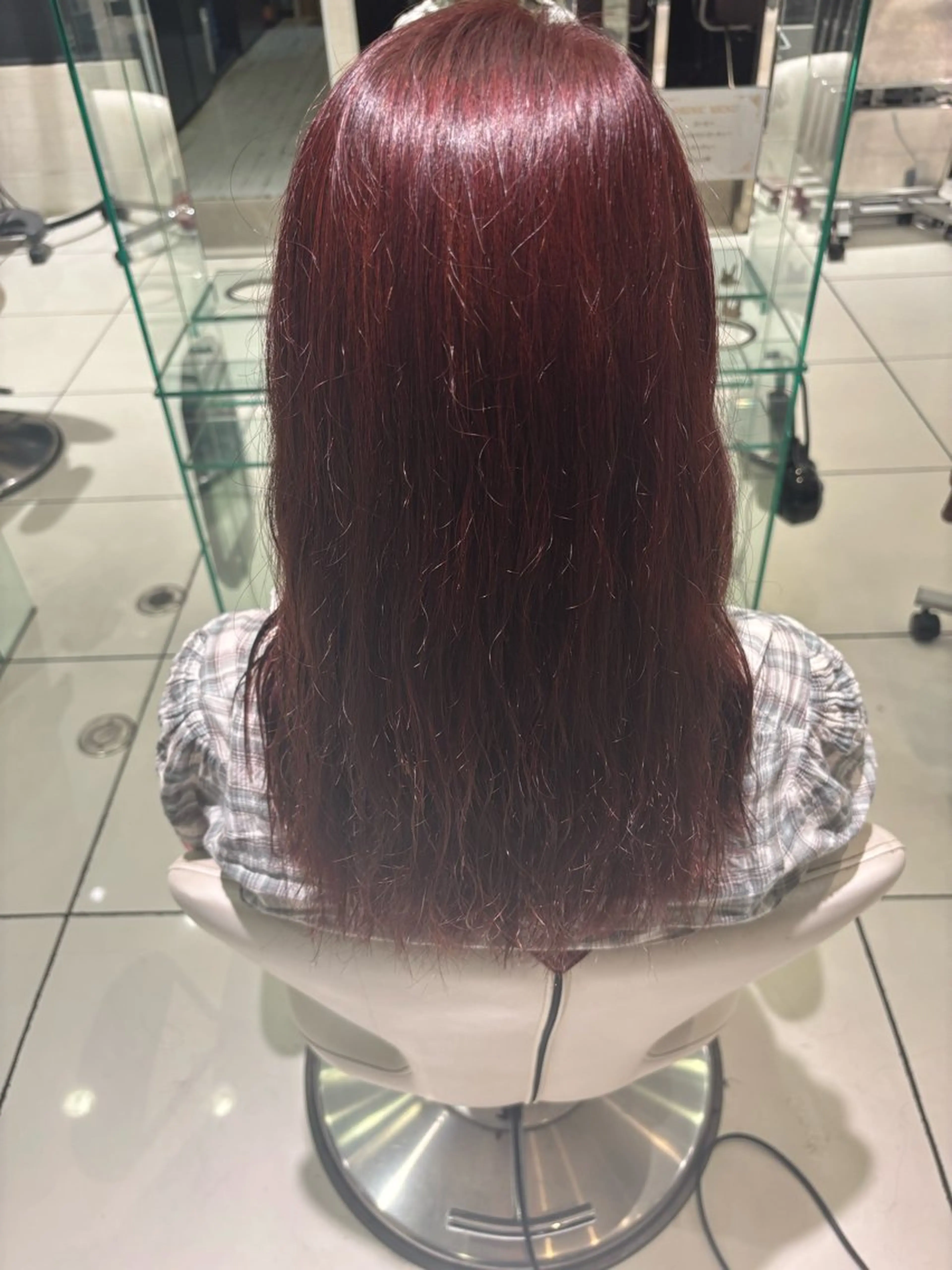 ロング カラー 学生 ヘアカラー EARTH/M 北習志野店所属・H. shinkaiのヘアスタイル