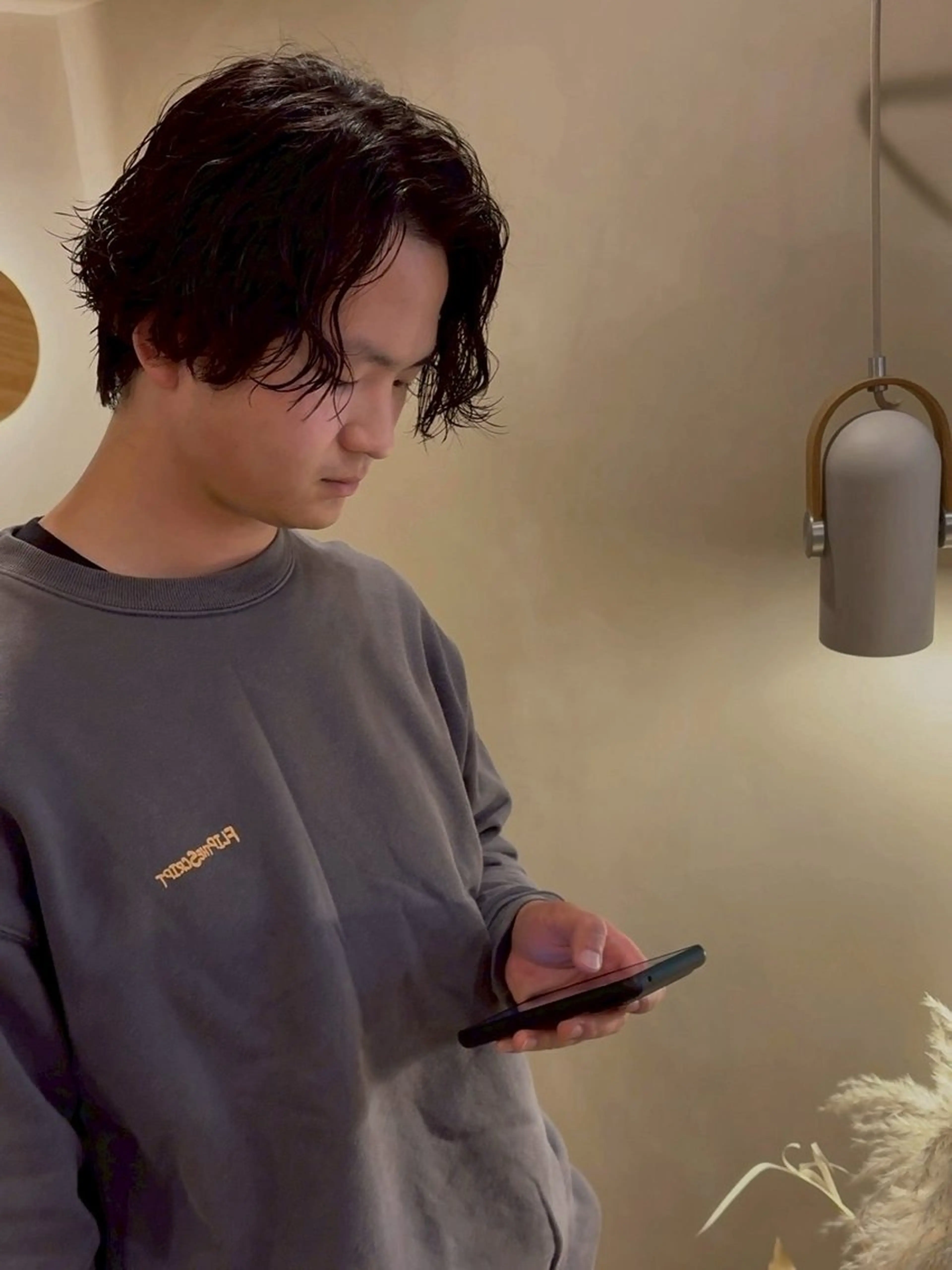 パーマ メンズ カット パーマ メンズパーマ／長岡 坂口祥貴のヘアスタイル