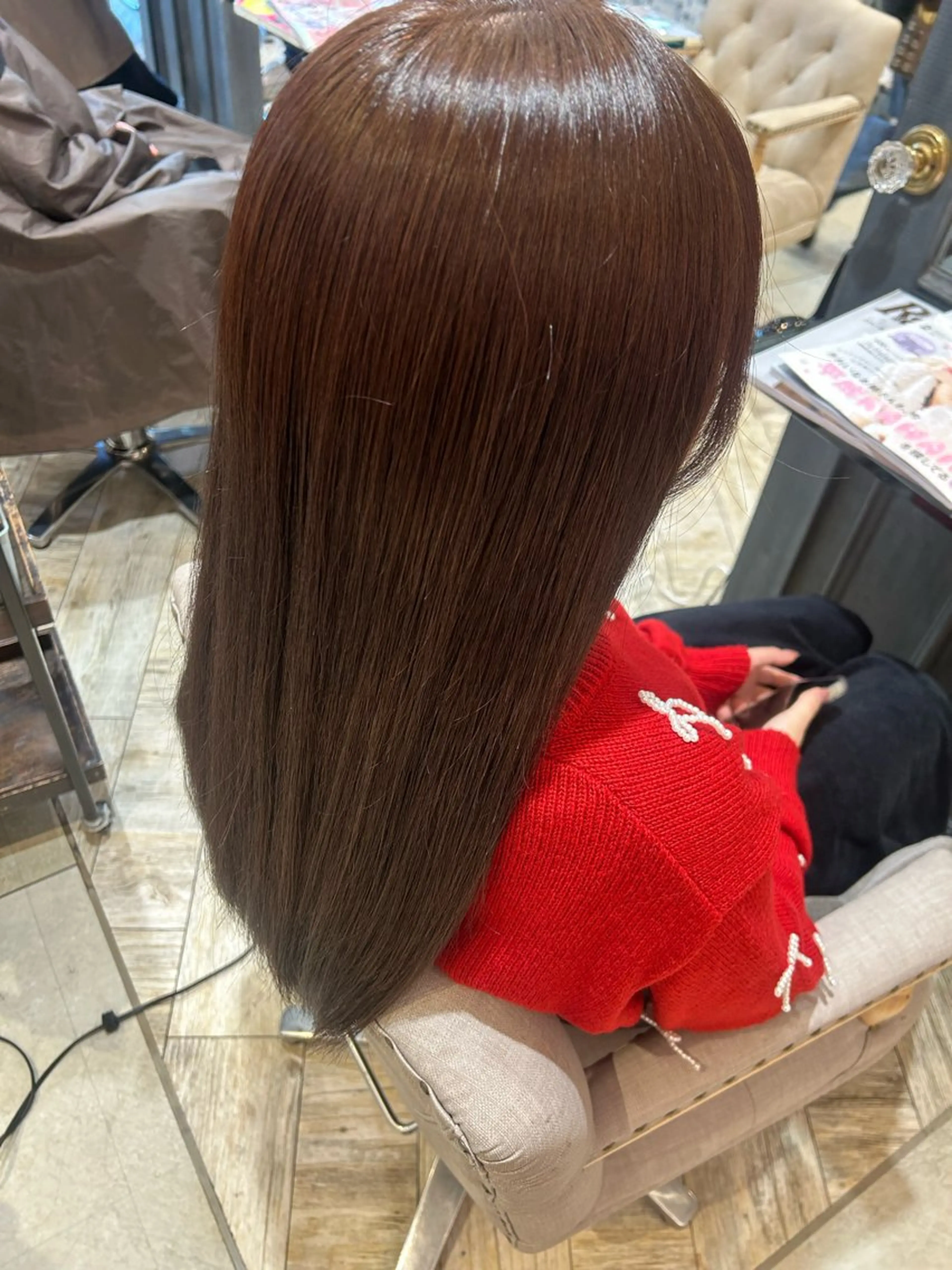 ヘアカラー tachioka rのヘアスタイル