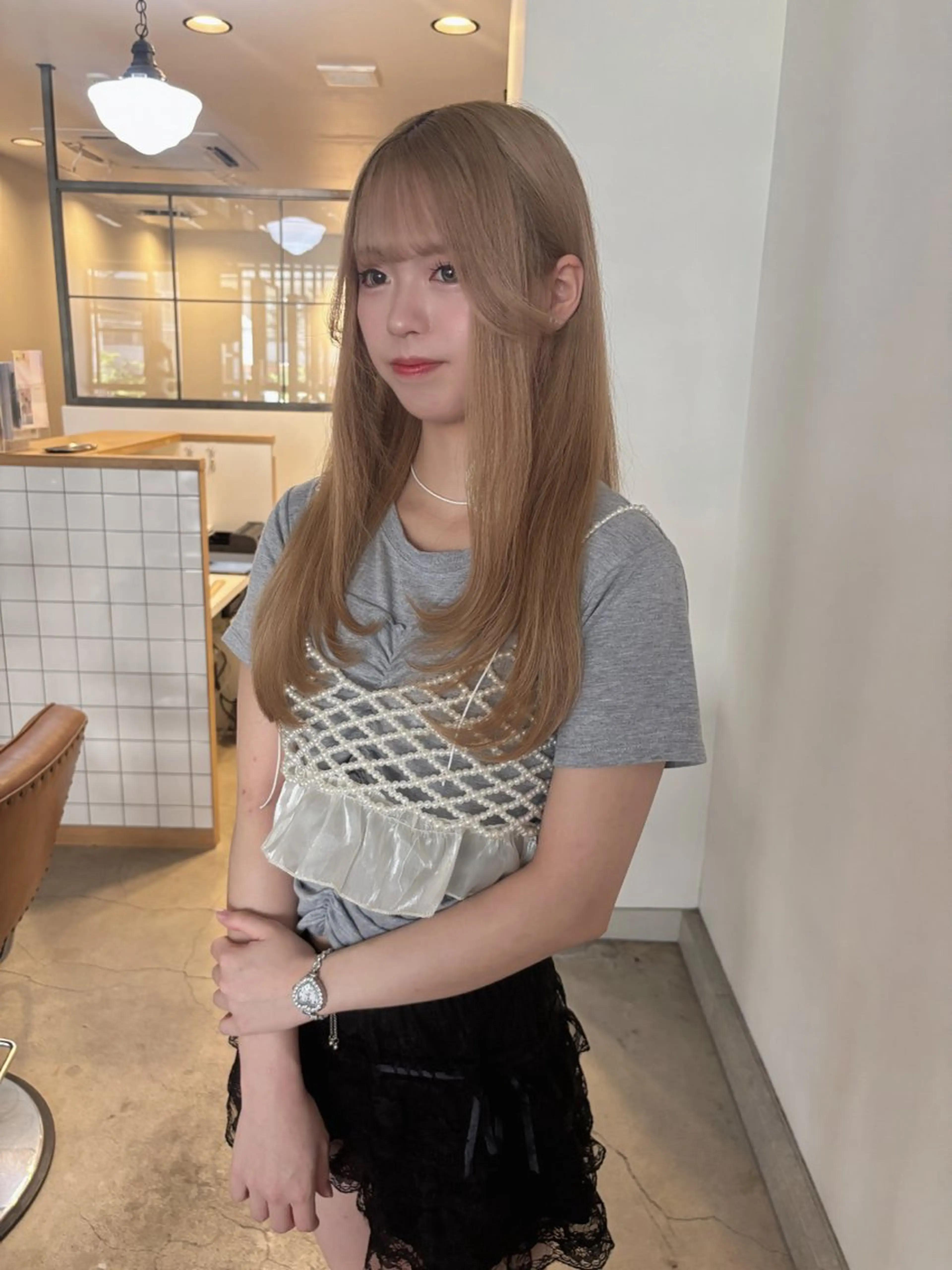 ロング カラー sion nozomi🎀のヘアスタイル