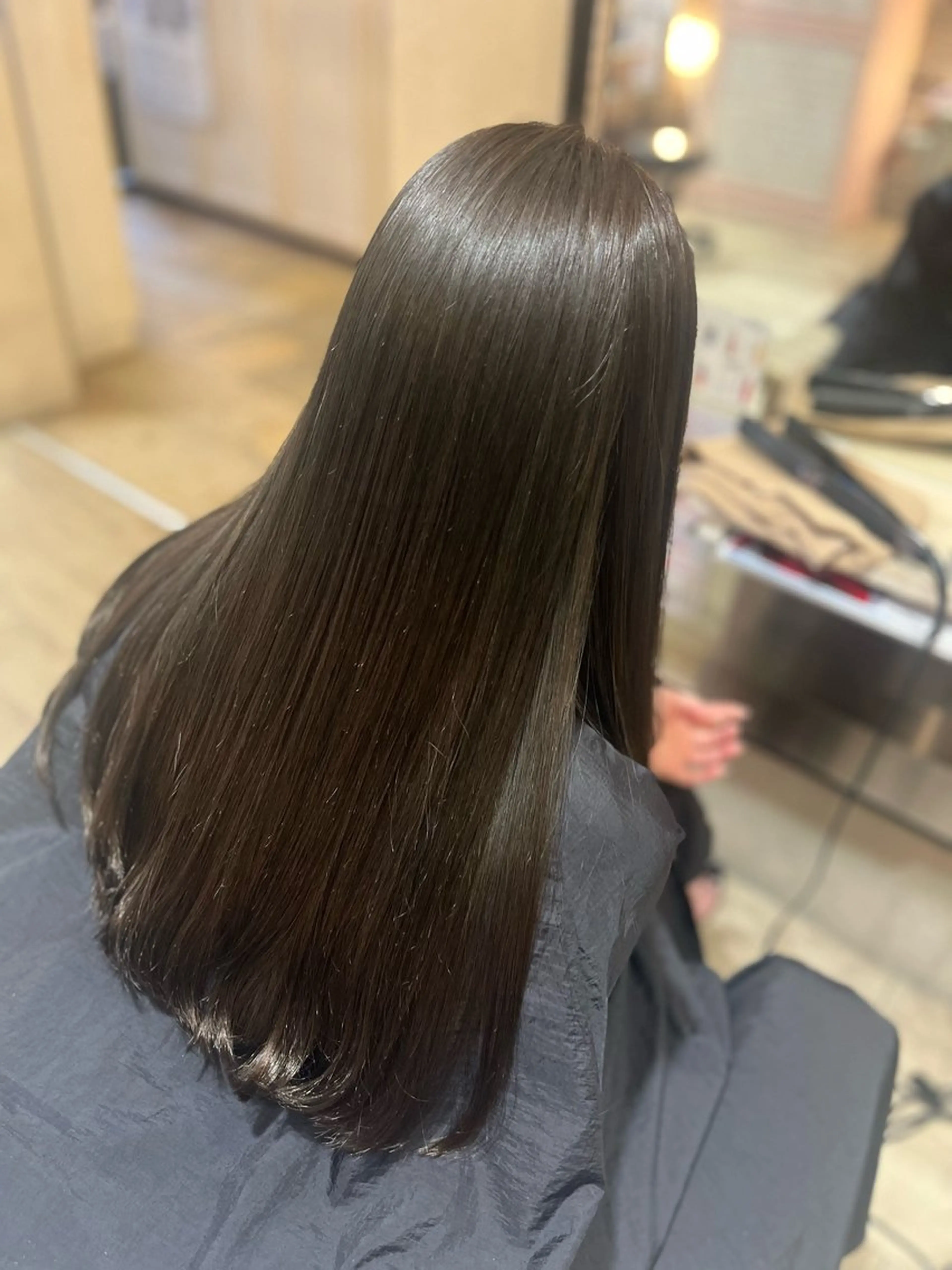 ロング カラー ヘアカラー 友松 世奈のマツエク・マツパデザイン