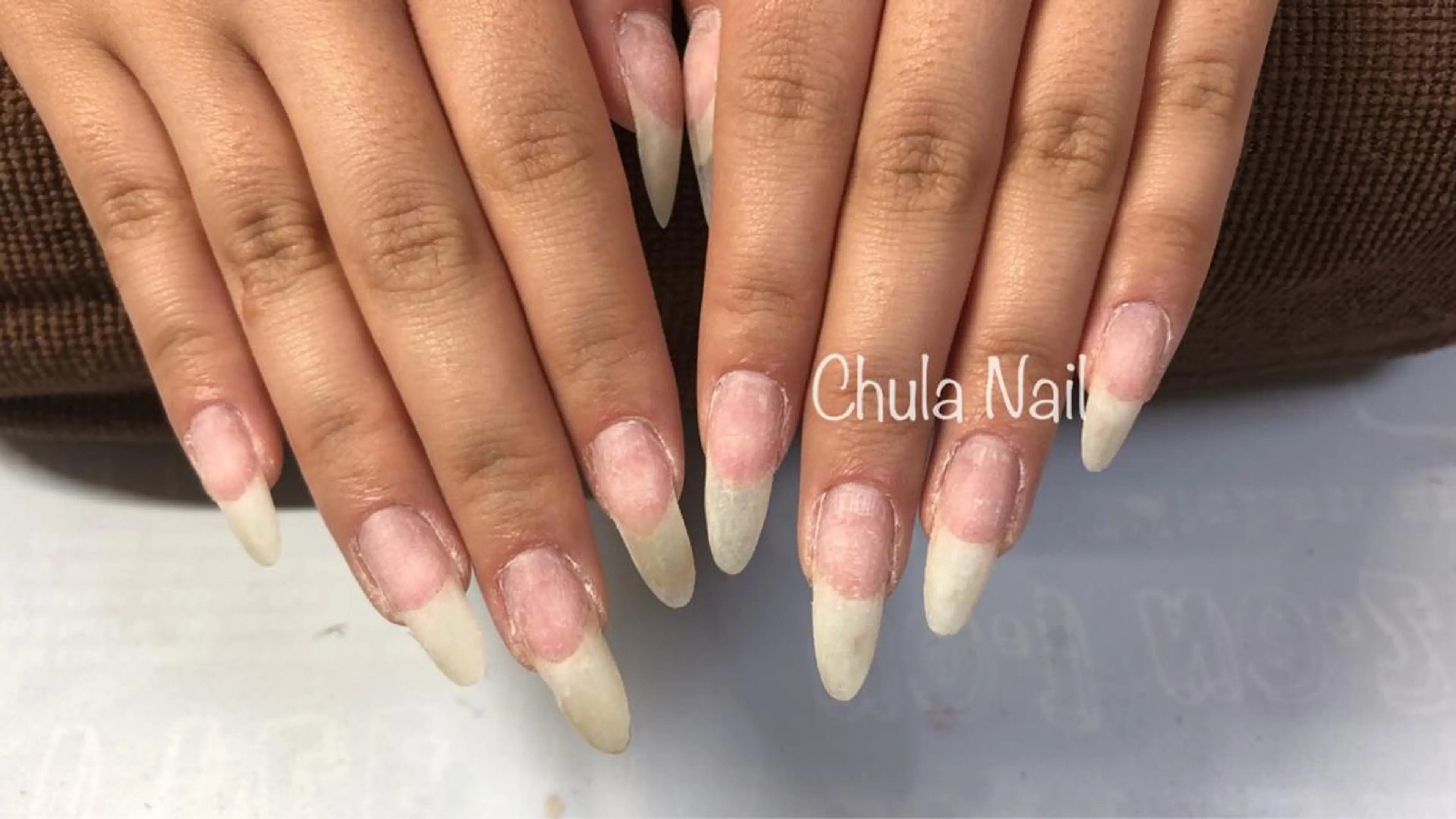 ネイル スカルプネイル オフのみ(ネイル) ëmma nail_ by chulaのネイルデザイン