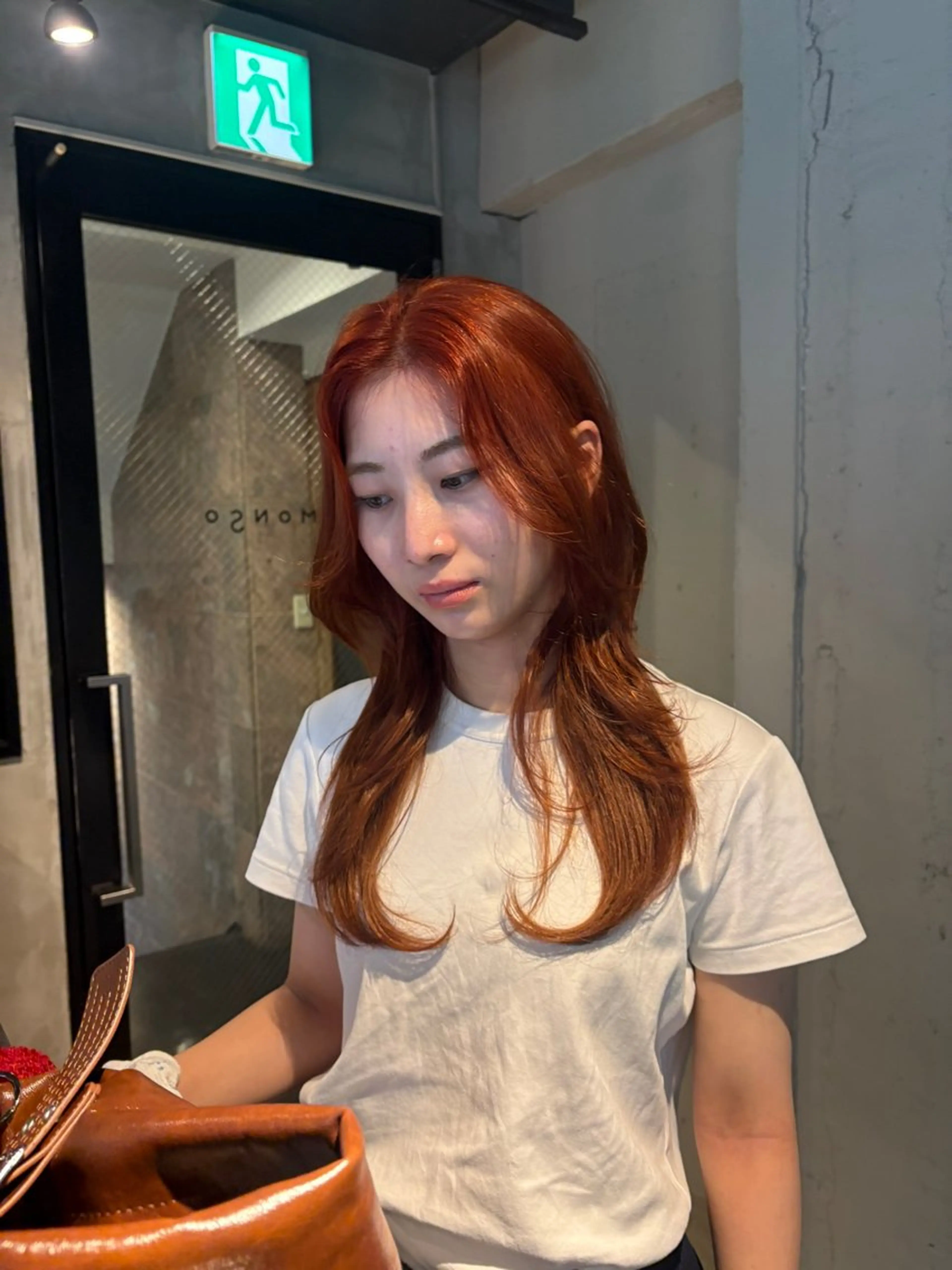 ロング ヘアカラー 透明感・美髪 monsoワニベユナのヘアスタイル