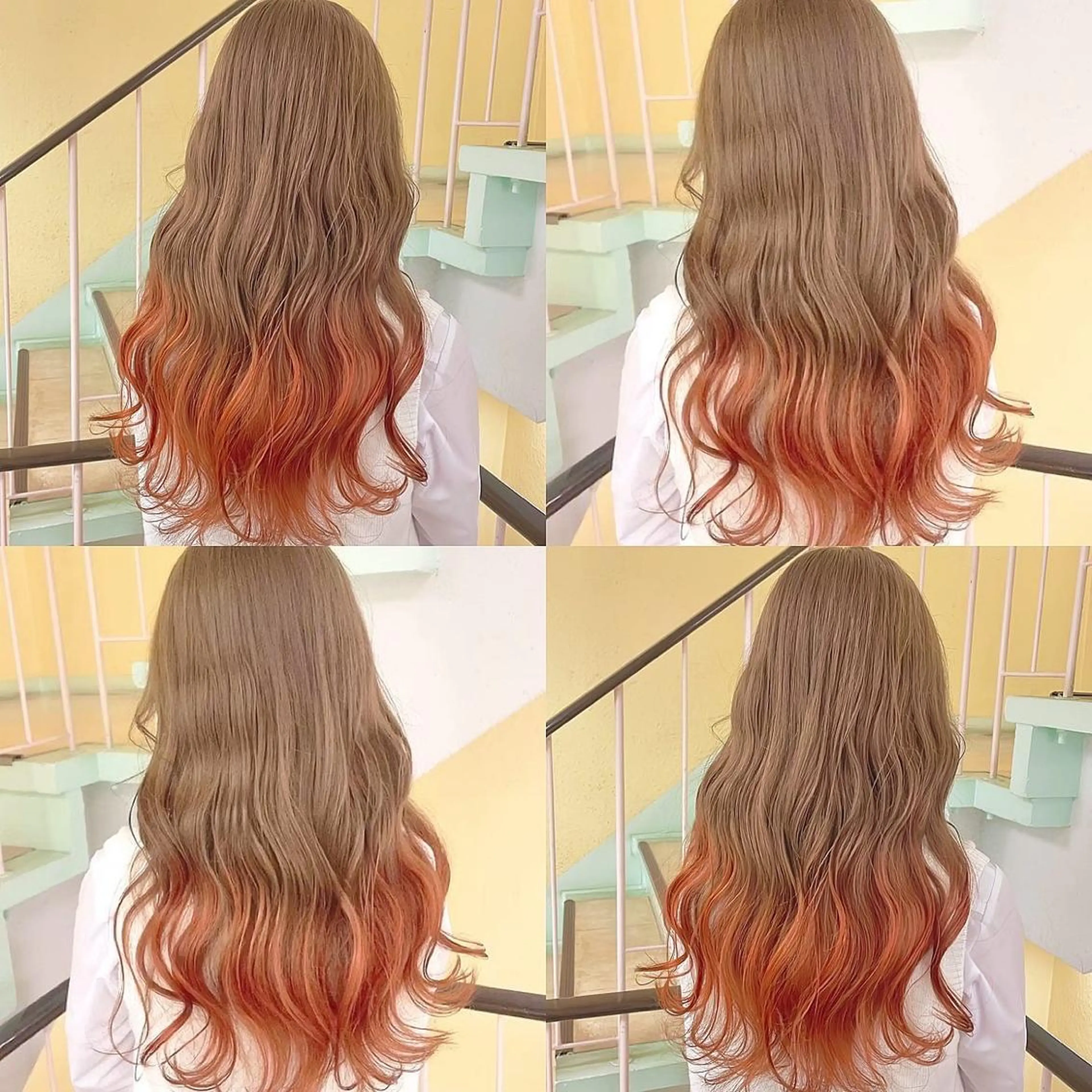 カラー ヘアカラー トリートメント 渋谷:インナーカラー ／🍒エリカ🍒のヘアスタイル