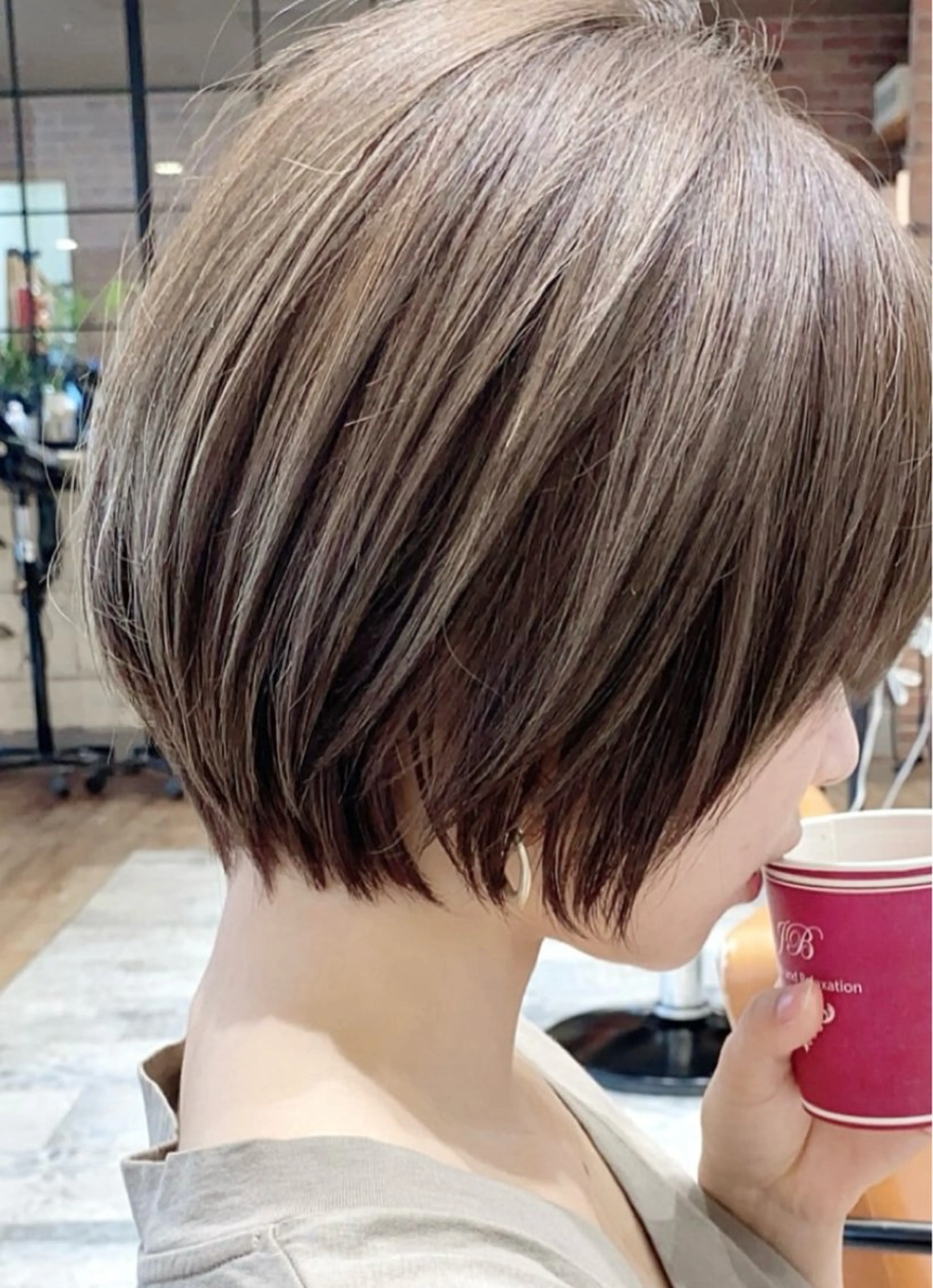 ショート L tokyo所属・🥀Horiuchi Natsumi🥀のヘアスタイル