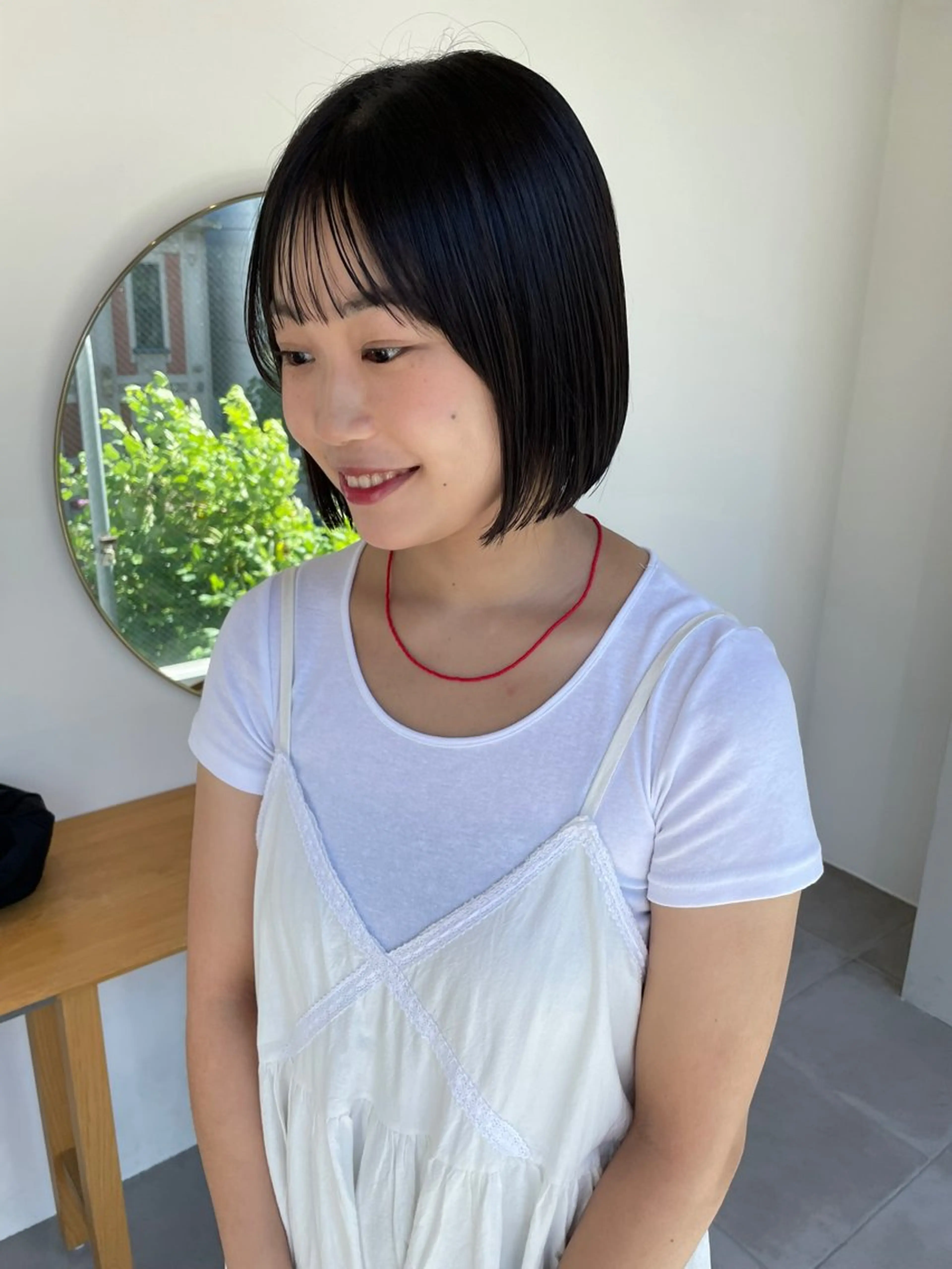 ショート 土川 陽菜のヘアスタイル