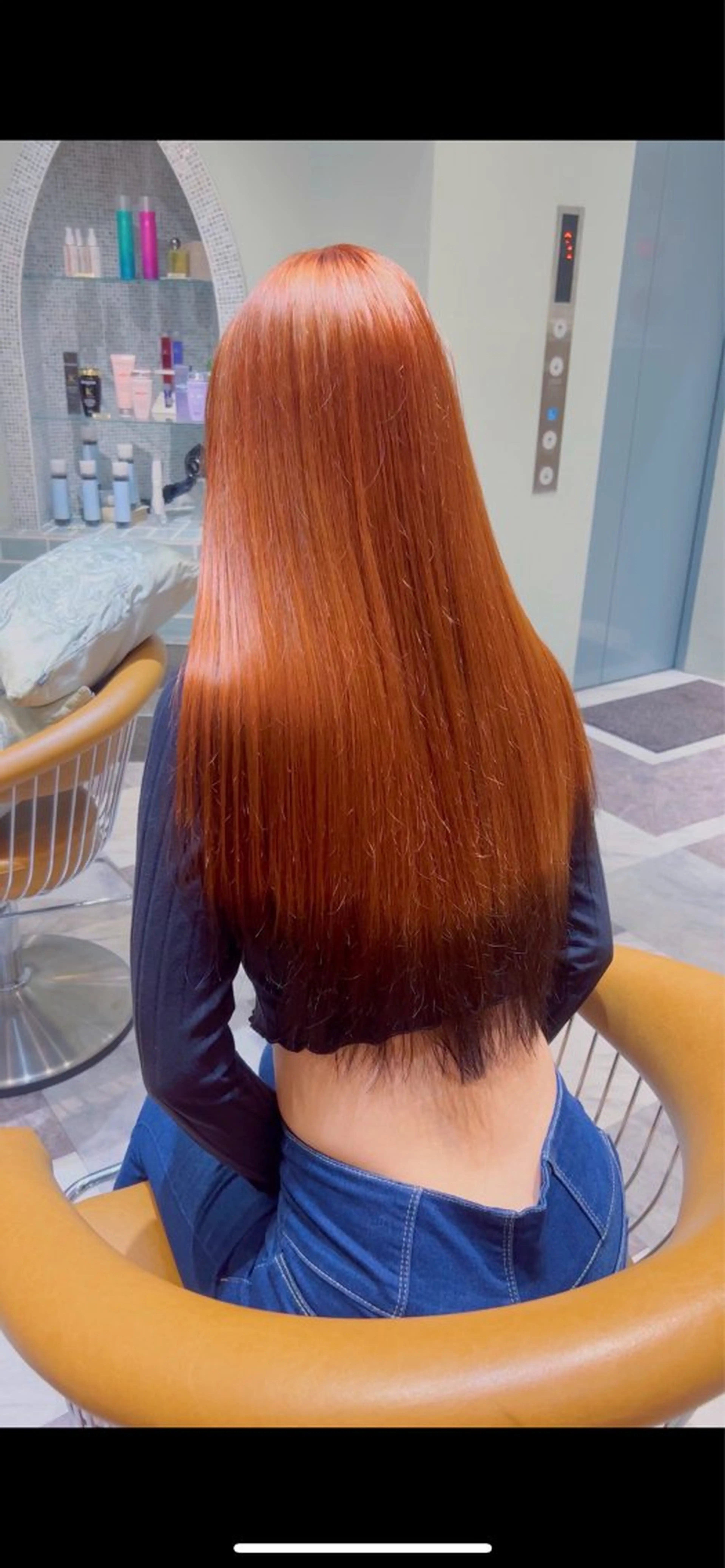 ロング ボブ ハイライト 髪質改善 韓国風ヘア 小顔カット ヘアカラー トリートメント ショートカット/ 森栄範のヘアスタイル