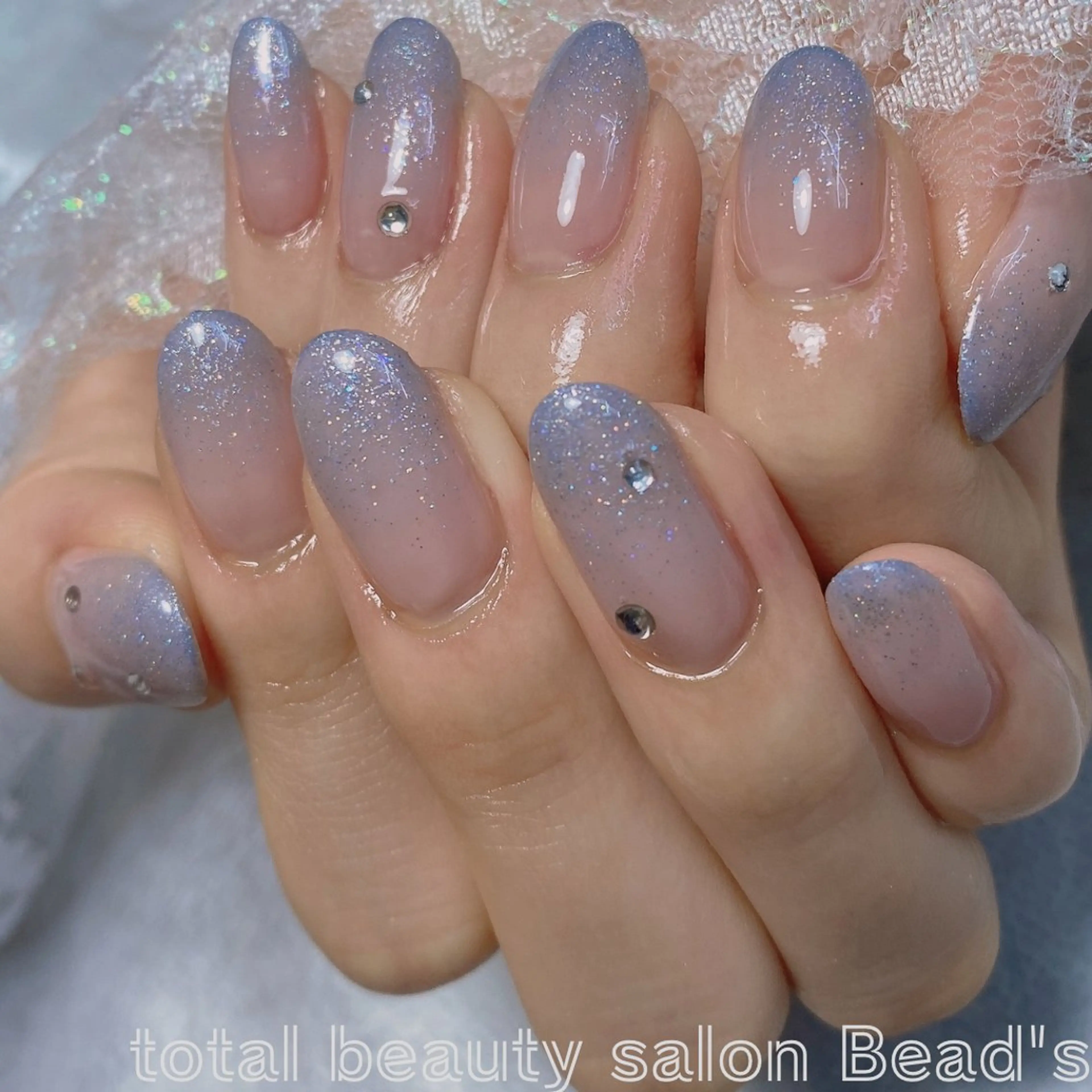 ネイル ワンホンネイル ハンドネイル ネイルサロン　ビーズ所属・トータルビューティー サロンビーズ すずのネイルデザイン