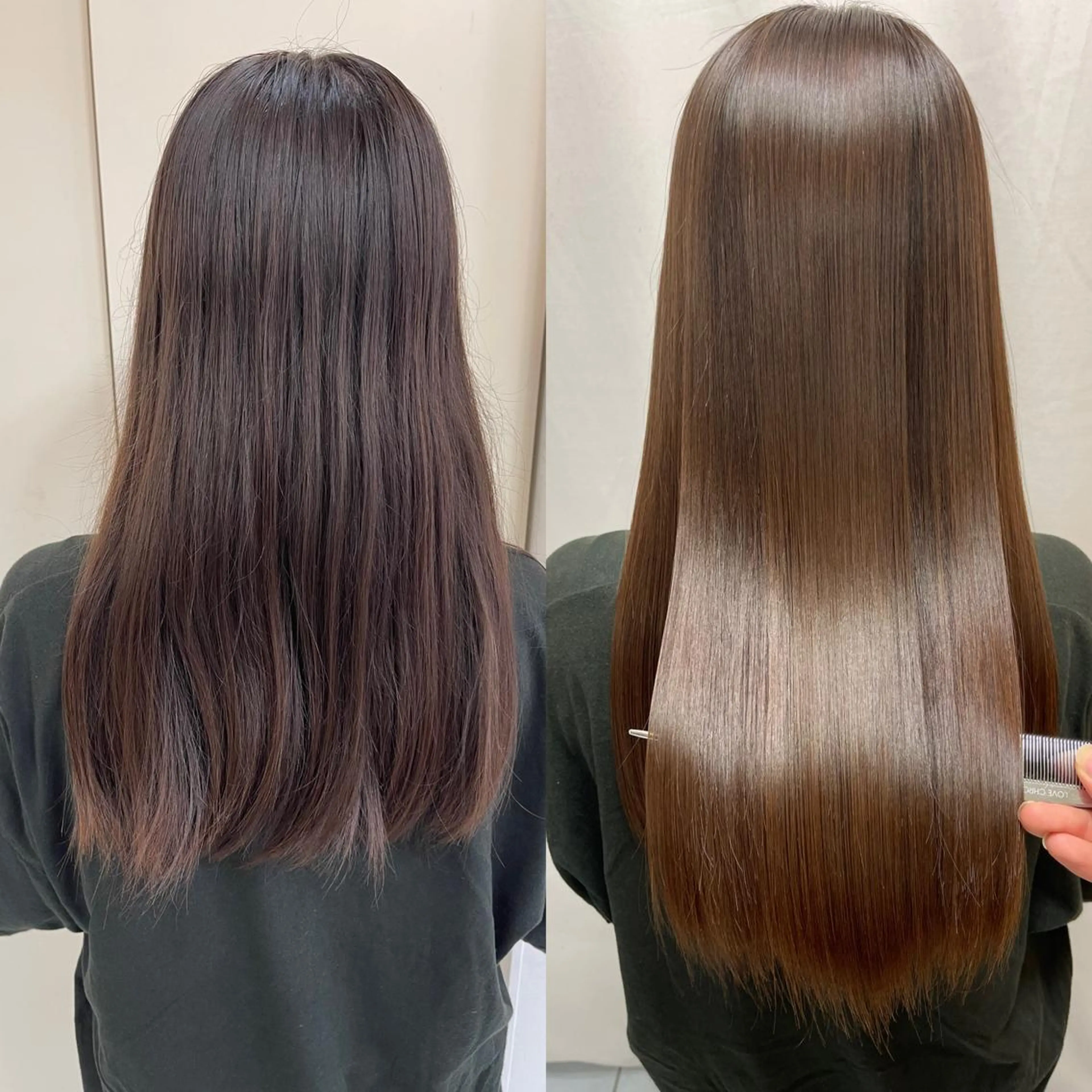 💗縮毛矯正人気No.2🥈【天使の艶髪】髪質改善縮毛矯正&オージュアトリートメント+カット✨の写真