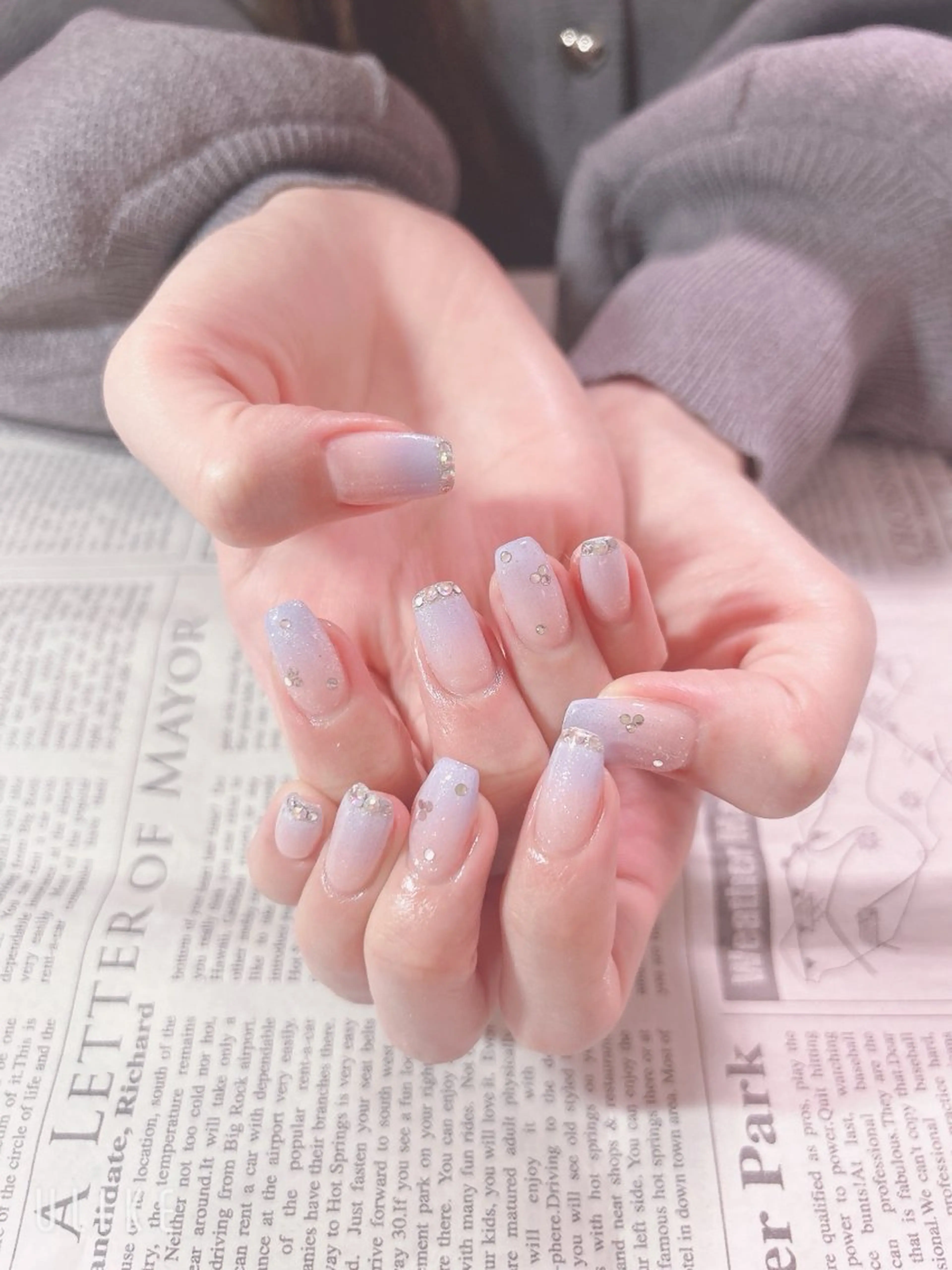 ネイル ハンドネイル ハンドケア 森山 舞のネイルデザイン