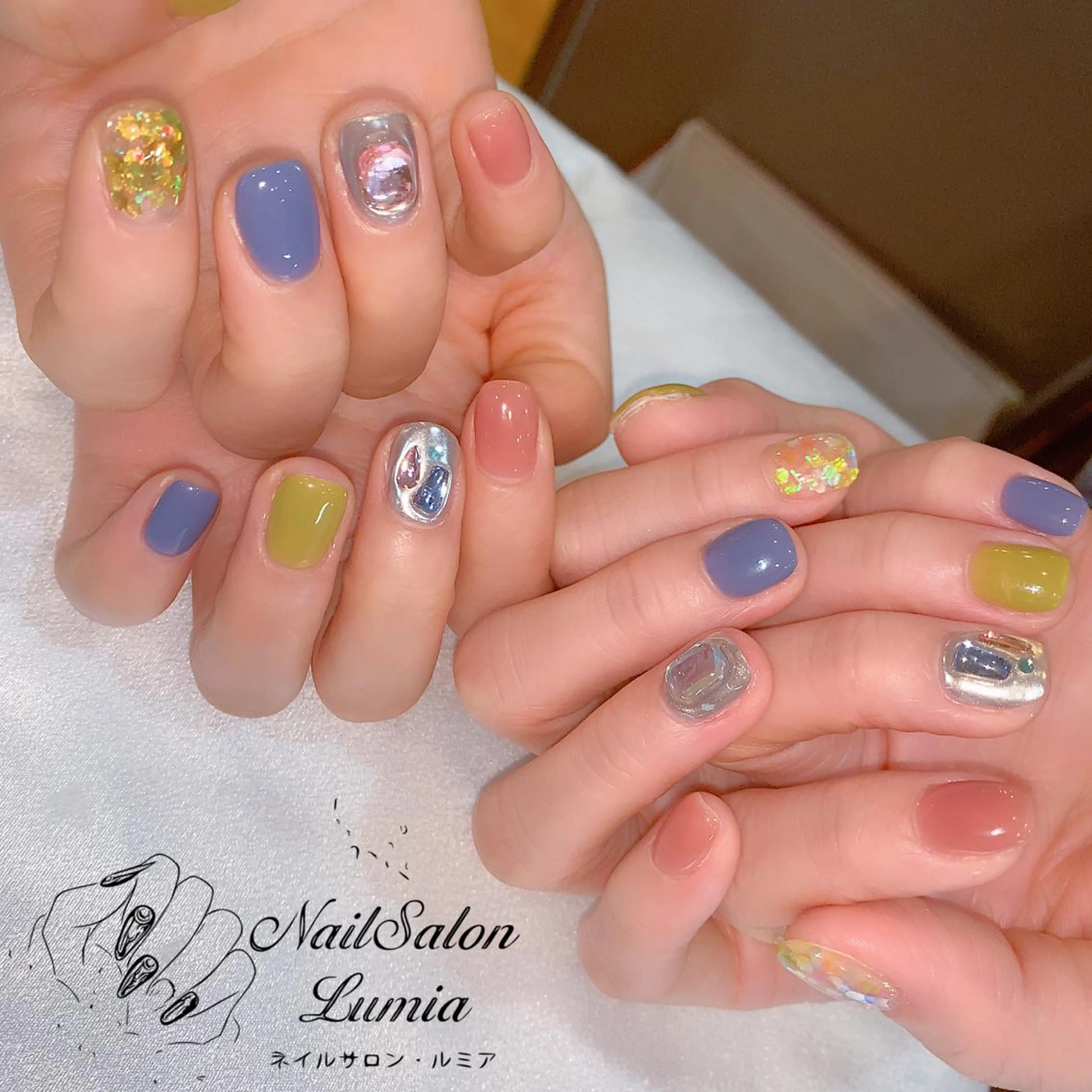 ネイル ネイルサロン ルミア Lumia 店長のネイルデザイン