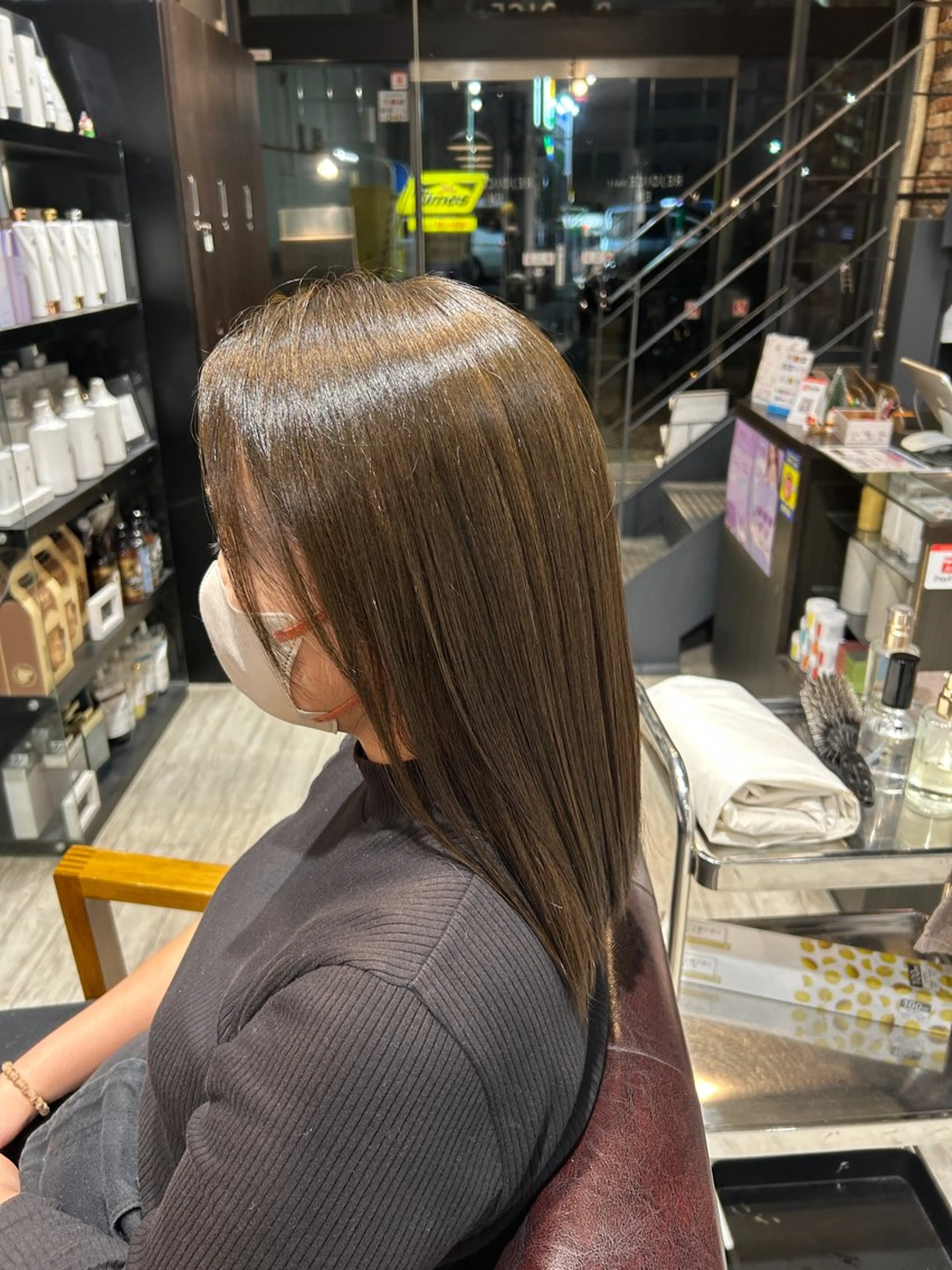 ミディアム トリートメント 渡部 まひろのヘアスタイル