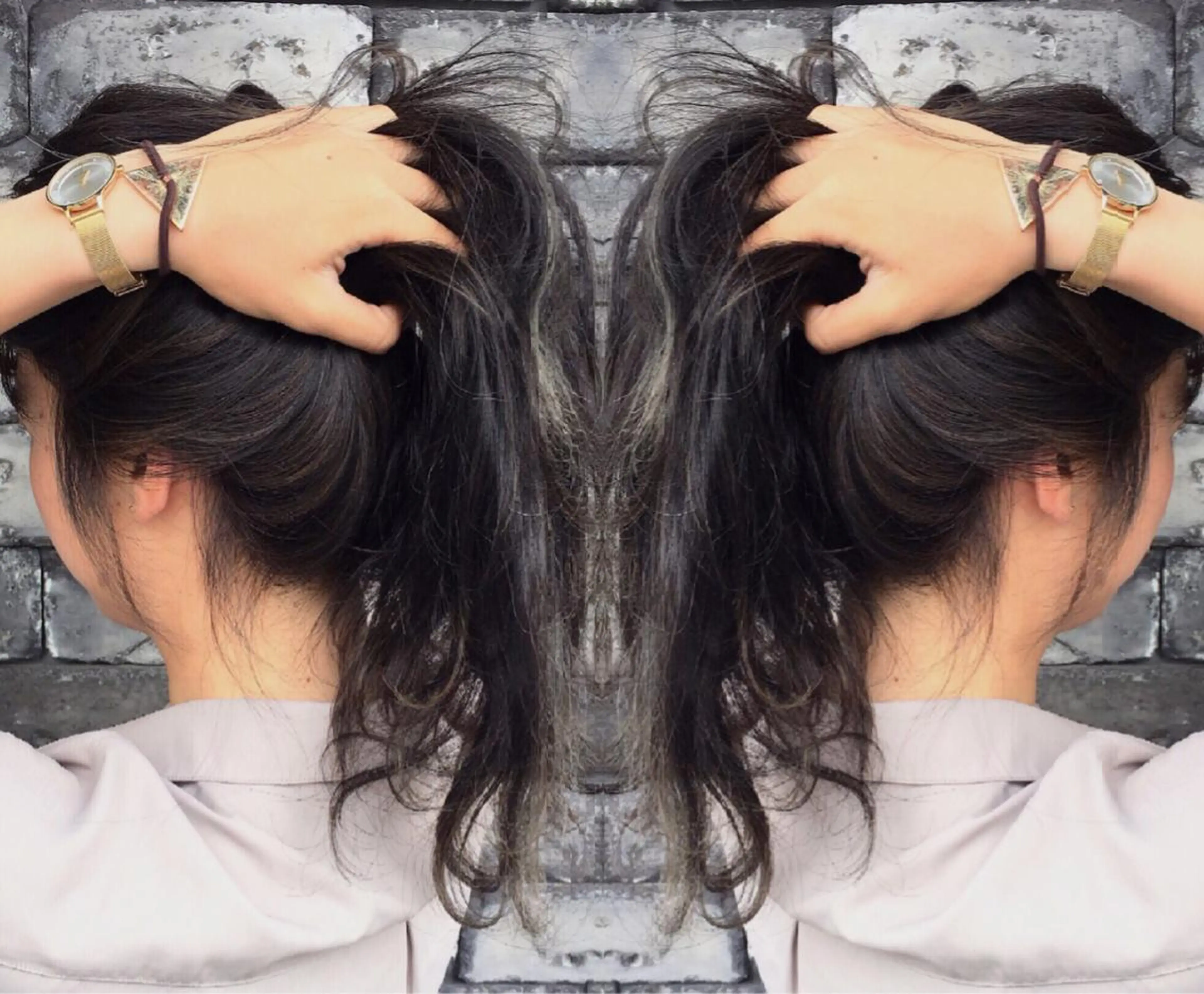 セミロング 3Dハイライト 外国人風カラー ハイライト ヘアカラー トリートメント ヘアセット ❤️千葉県代表❤️ 店長❤️柿本翔一朗のヘアスタイル