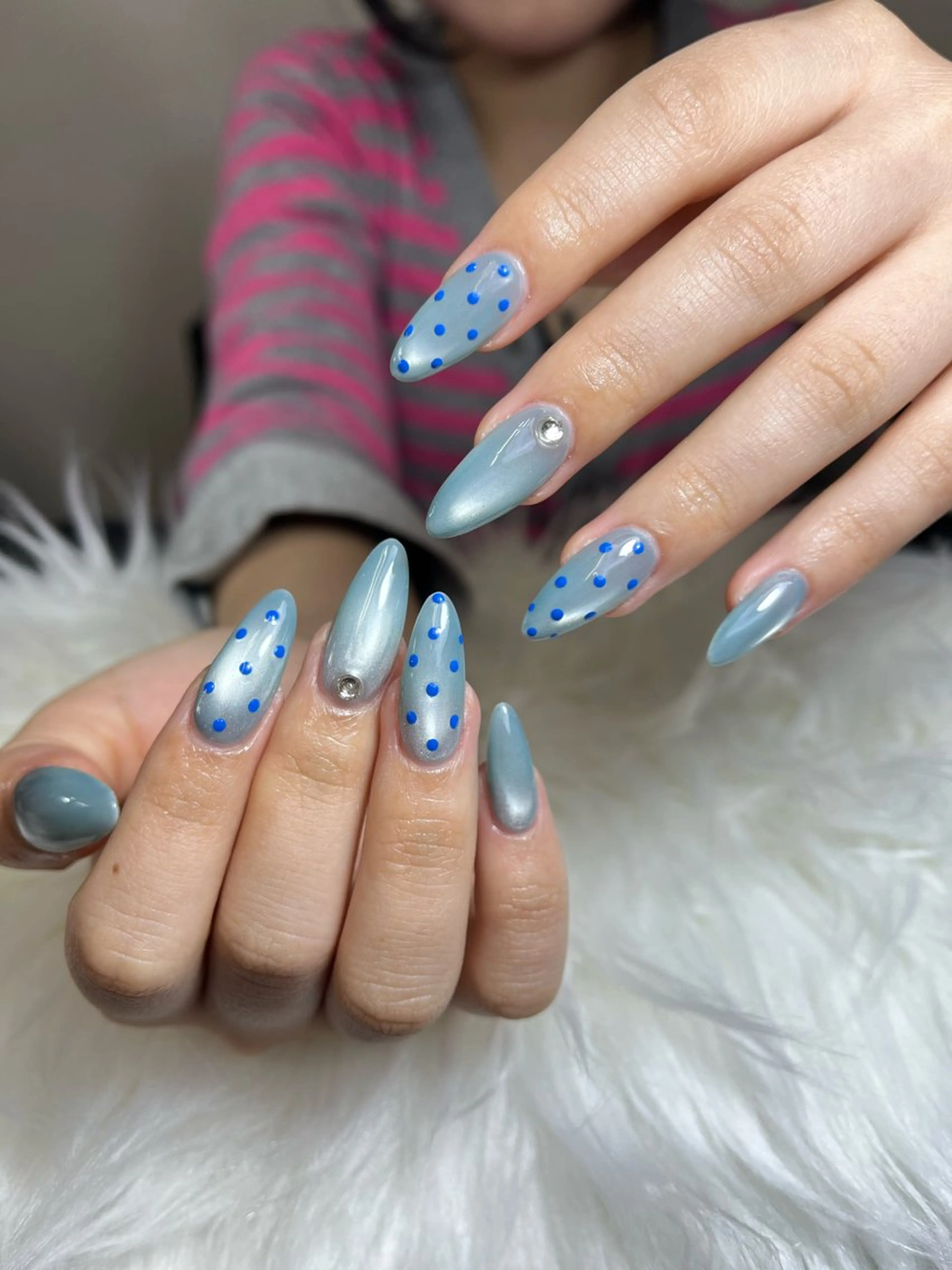 ネイル チークネイル 桜ネイル 長さ出し フットネイル ジェルネイル ハンドネイル Maika's nailのネイルデザイン