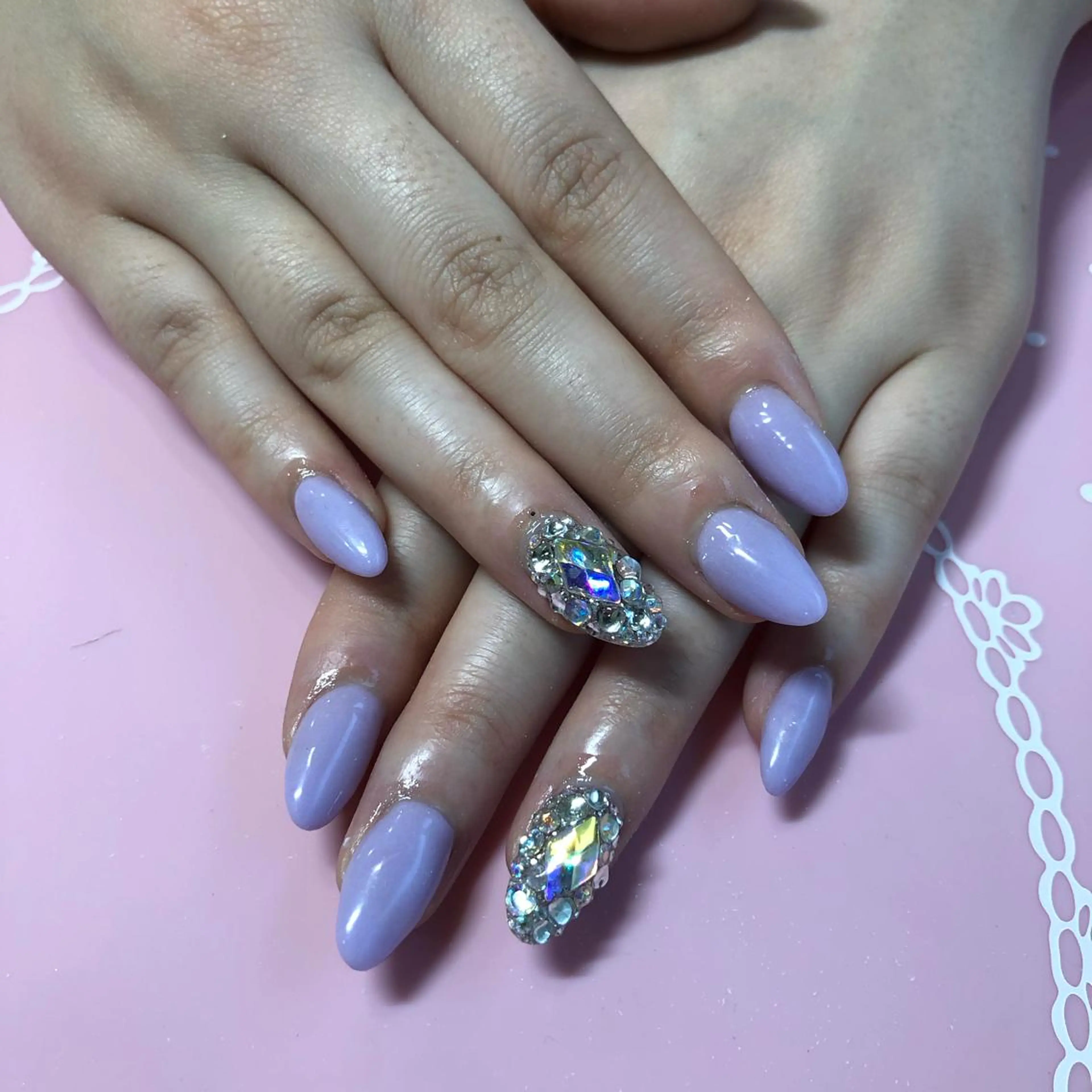 ショート ネイル ハンドネイル 《LB》ラブリエ Nail&eyeのマツエク・マツパデザイン