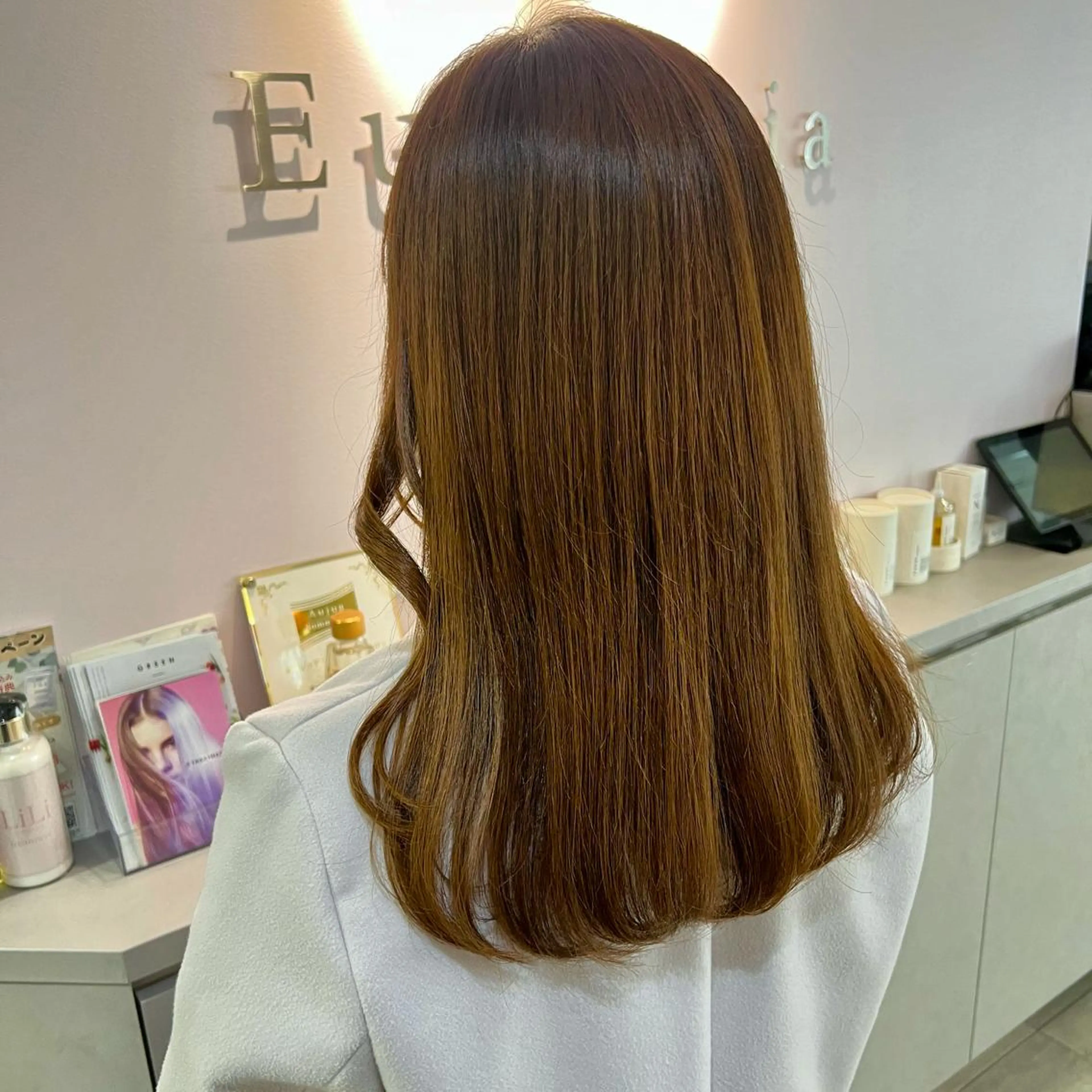 ロング Eleanor 池袋 ミカのヘアスタイル