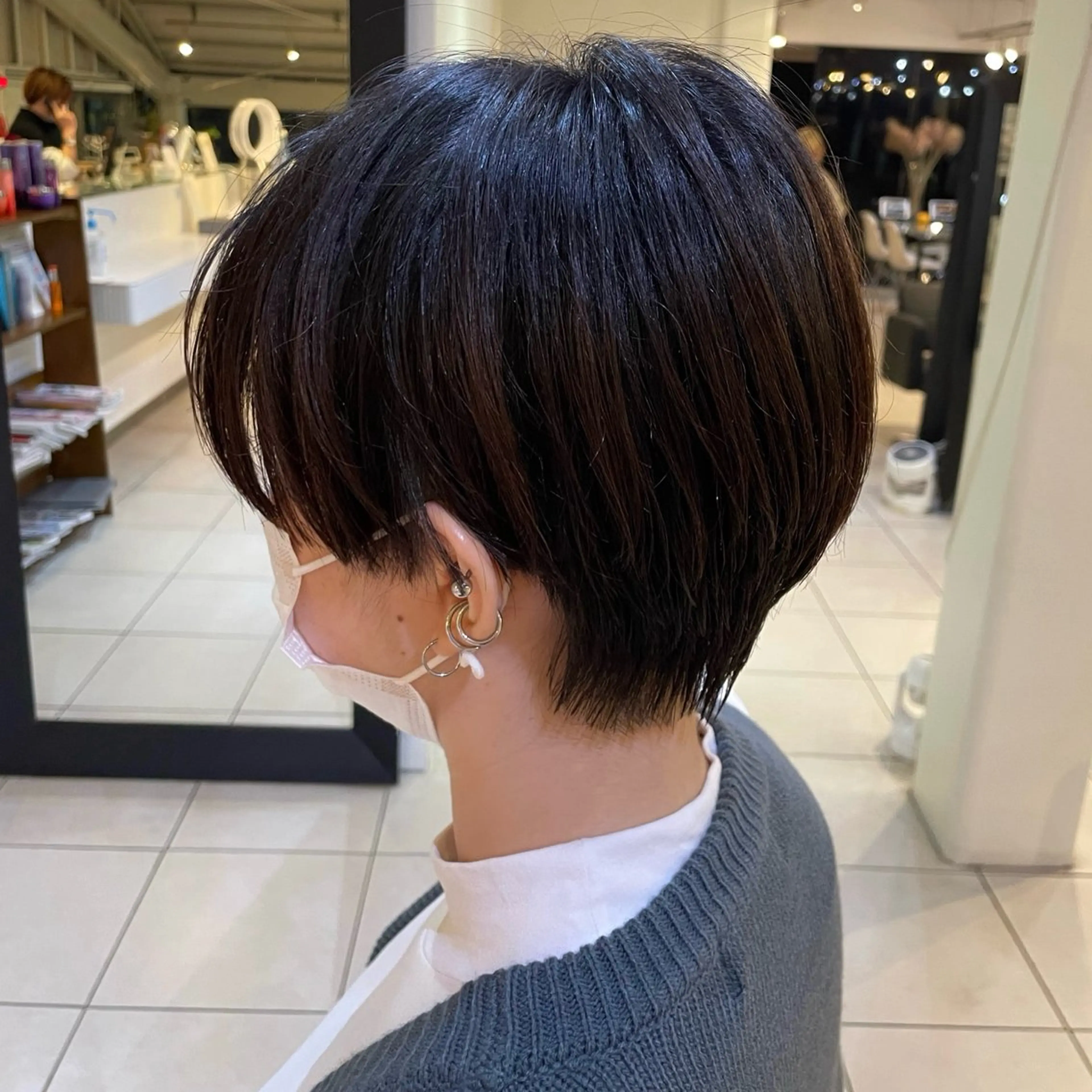 ショート ハンサムショート ショートヘア モデル募集🤍 mionのヘアスタイル