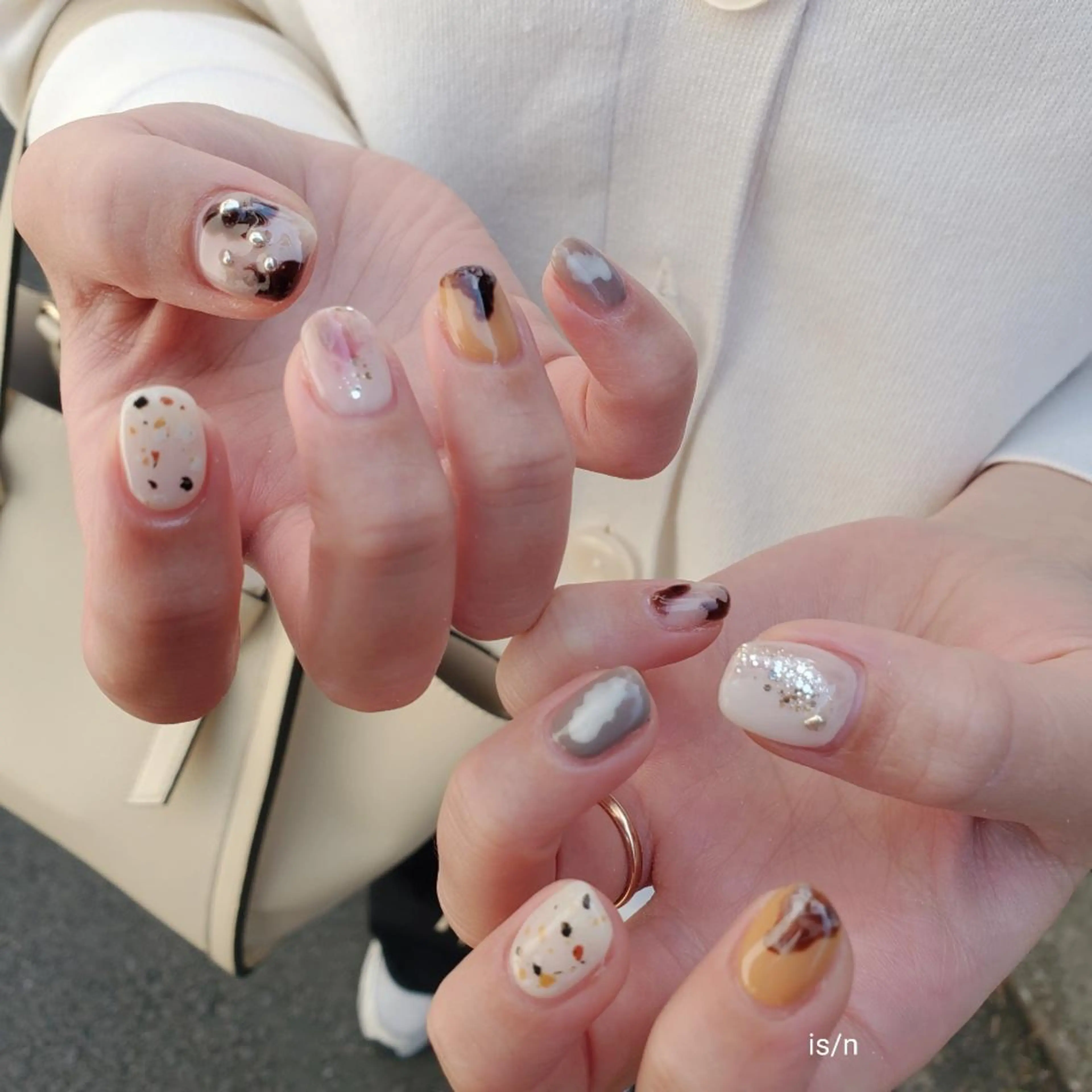 ネイル ハンドネイル 店長 佐藤のネイルデザイン
