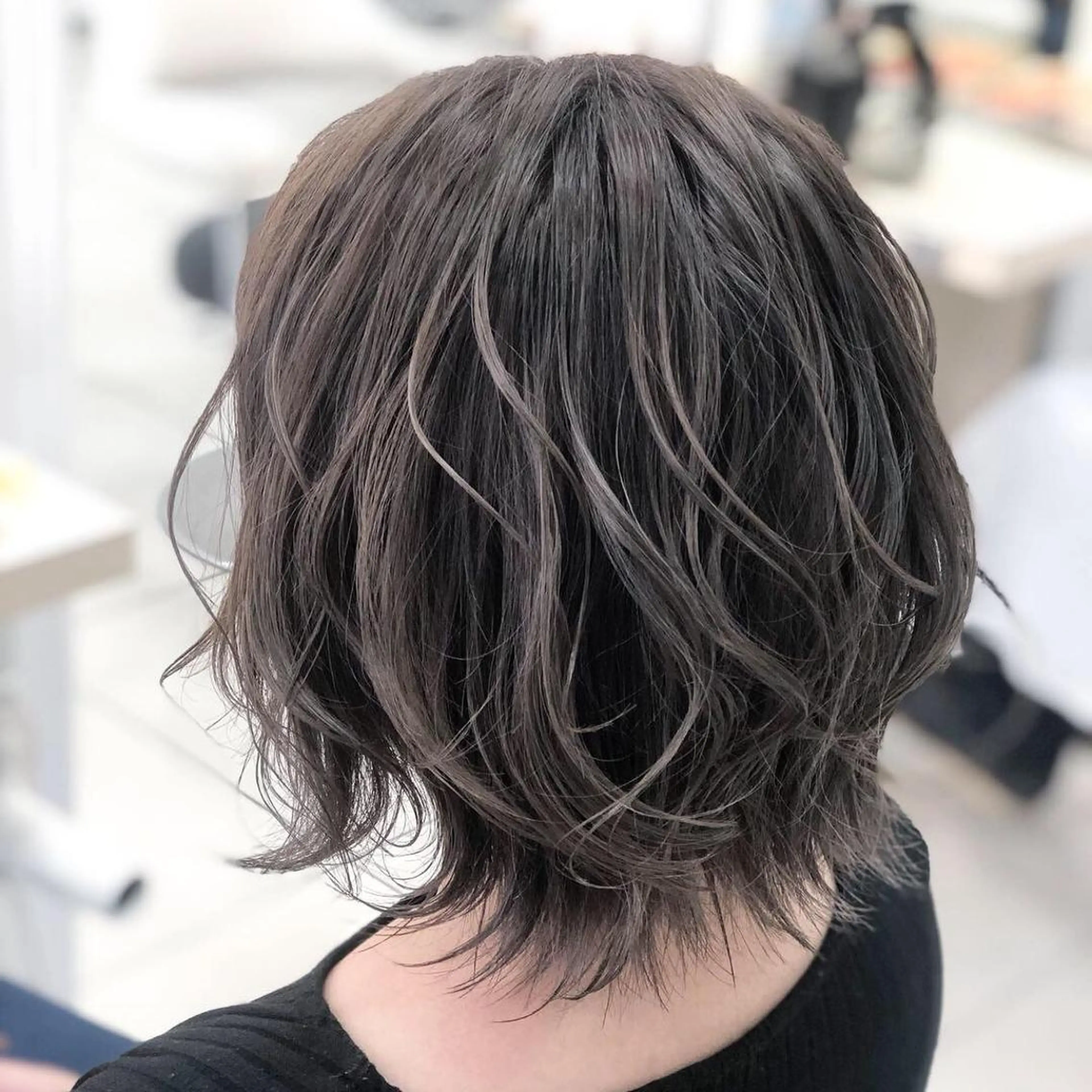 ショート カラー グレージュ ヘアカラー トリートメント 💙髪質改善 💙和田💙のヘアスタイル