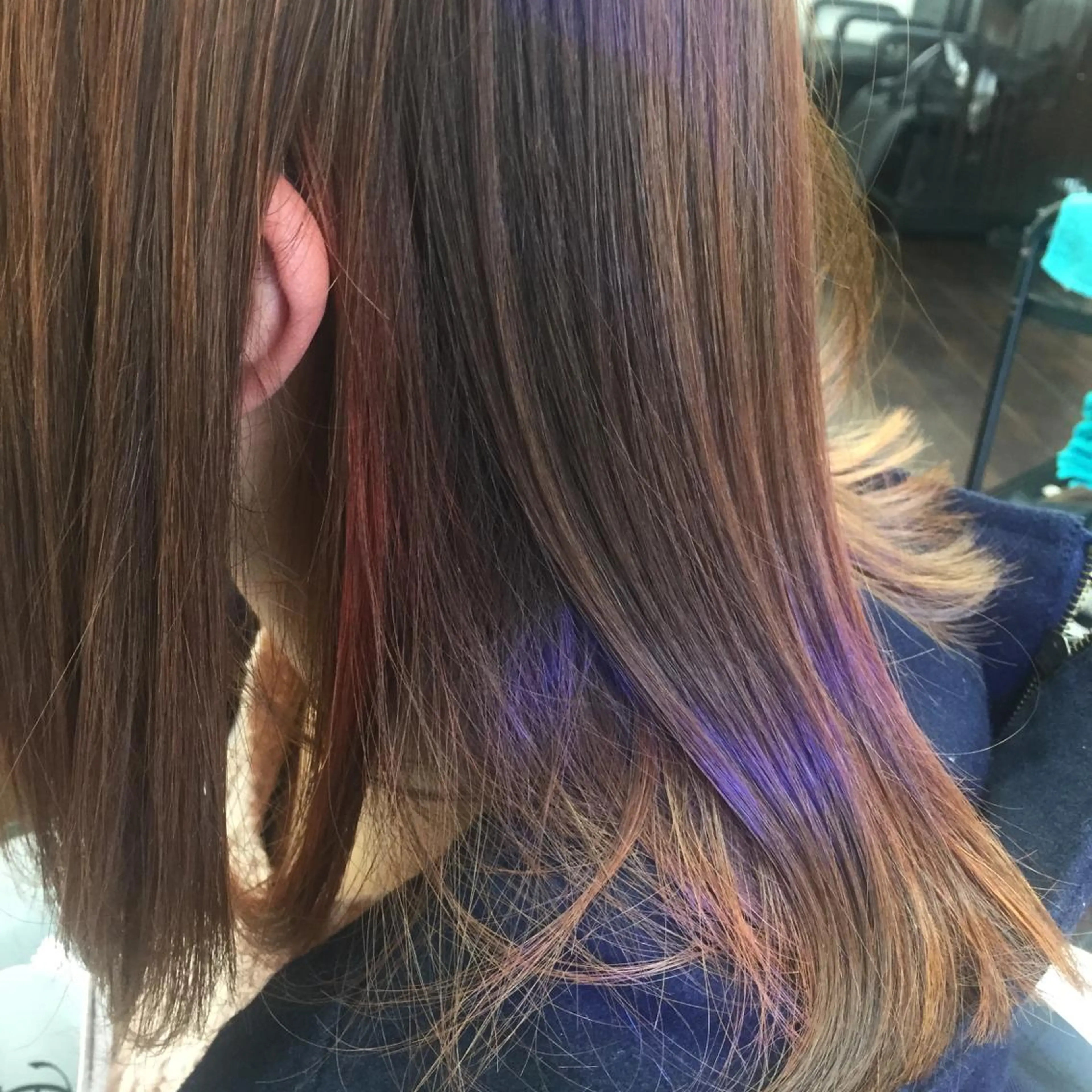 ロング カラー 桧山 真のヘアスタイル