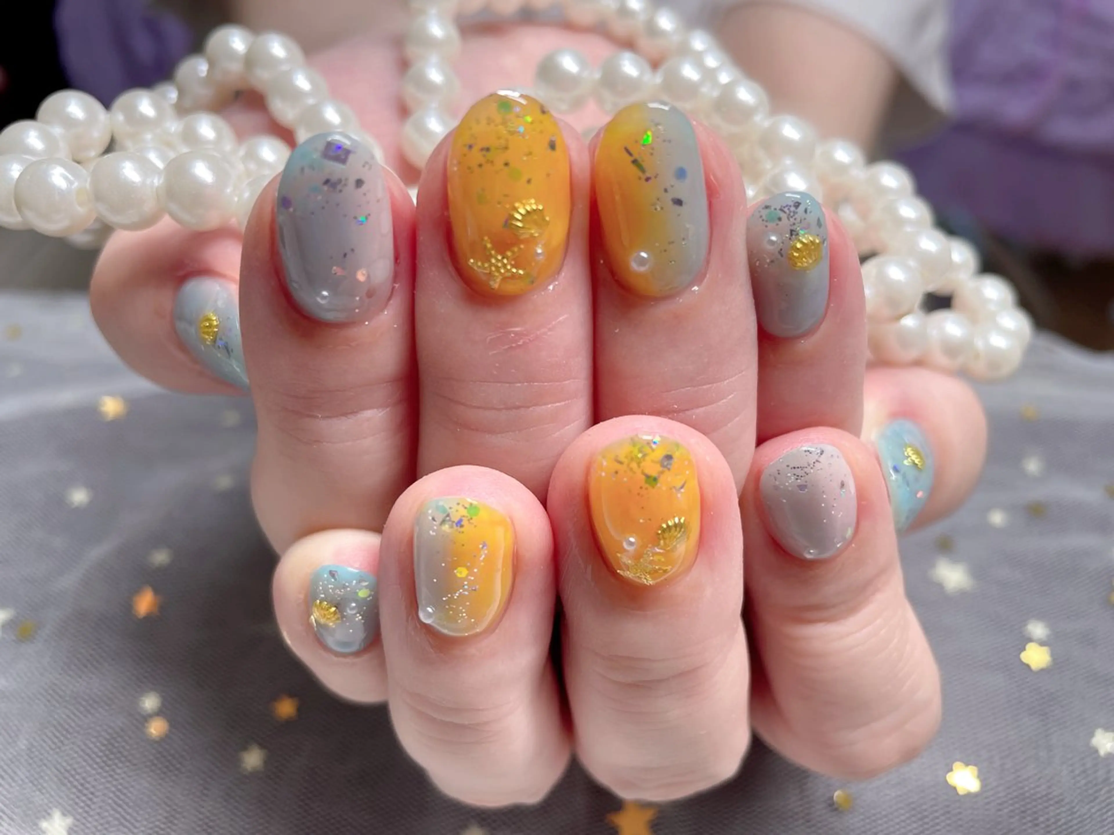 ネイル ハンドネイル ハンドケア 小岩 Saraのネイルデザイン