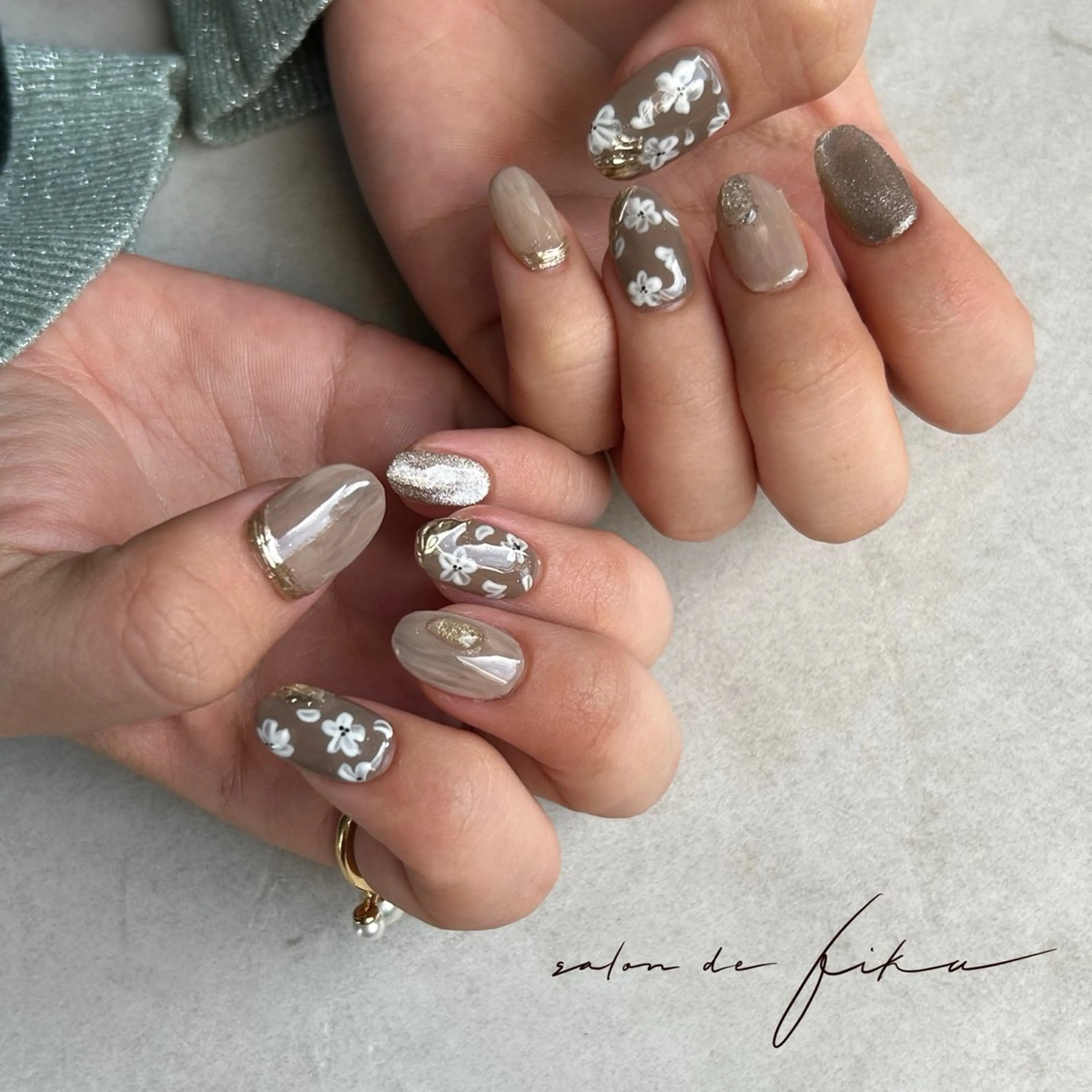 ネイル Rio 𓍼のネイルデザイン