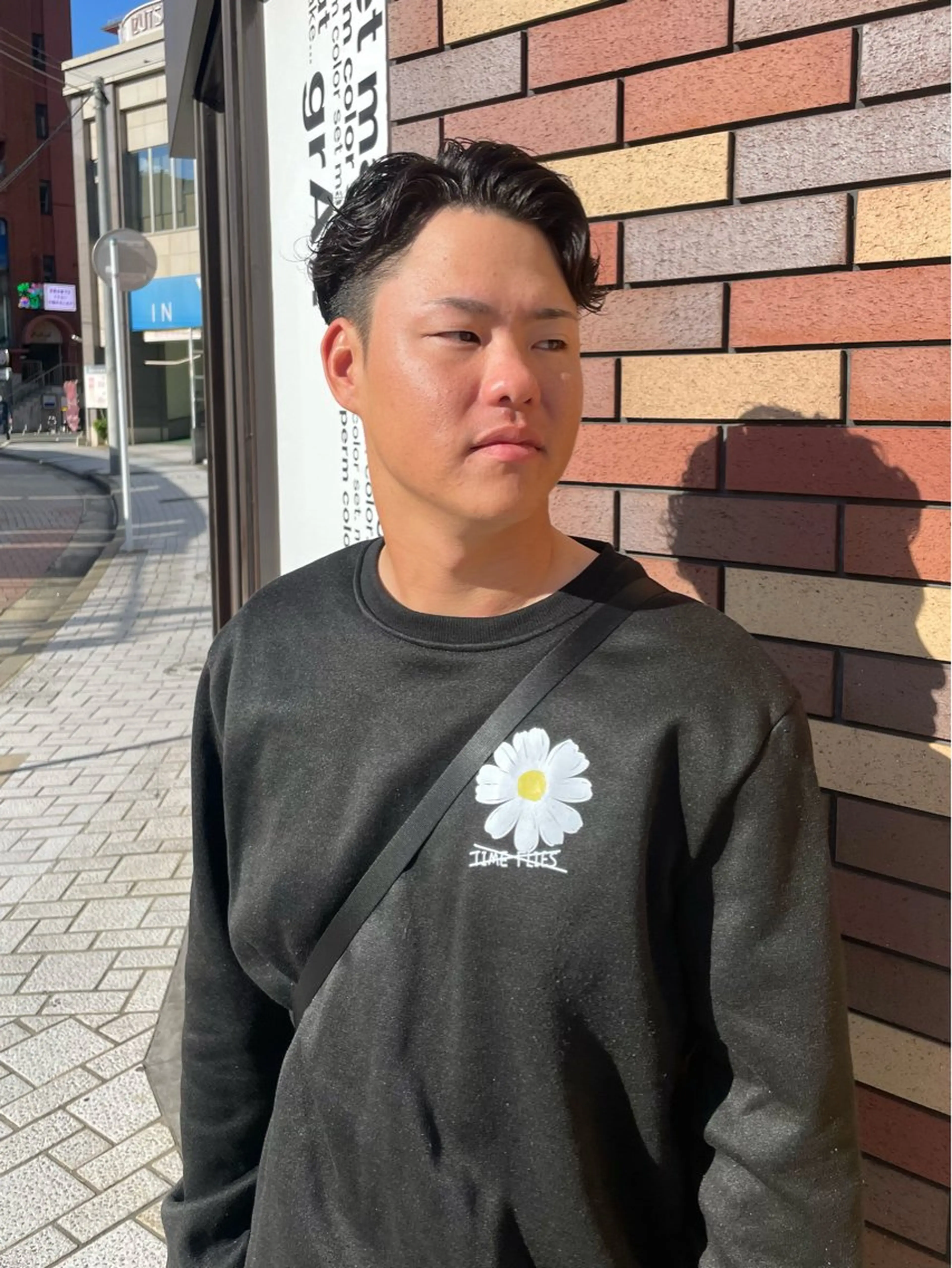 ショート パーマ メンズ メンズパーマ grAt所属・森 真伊希のヘアスタイル