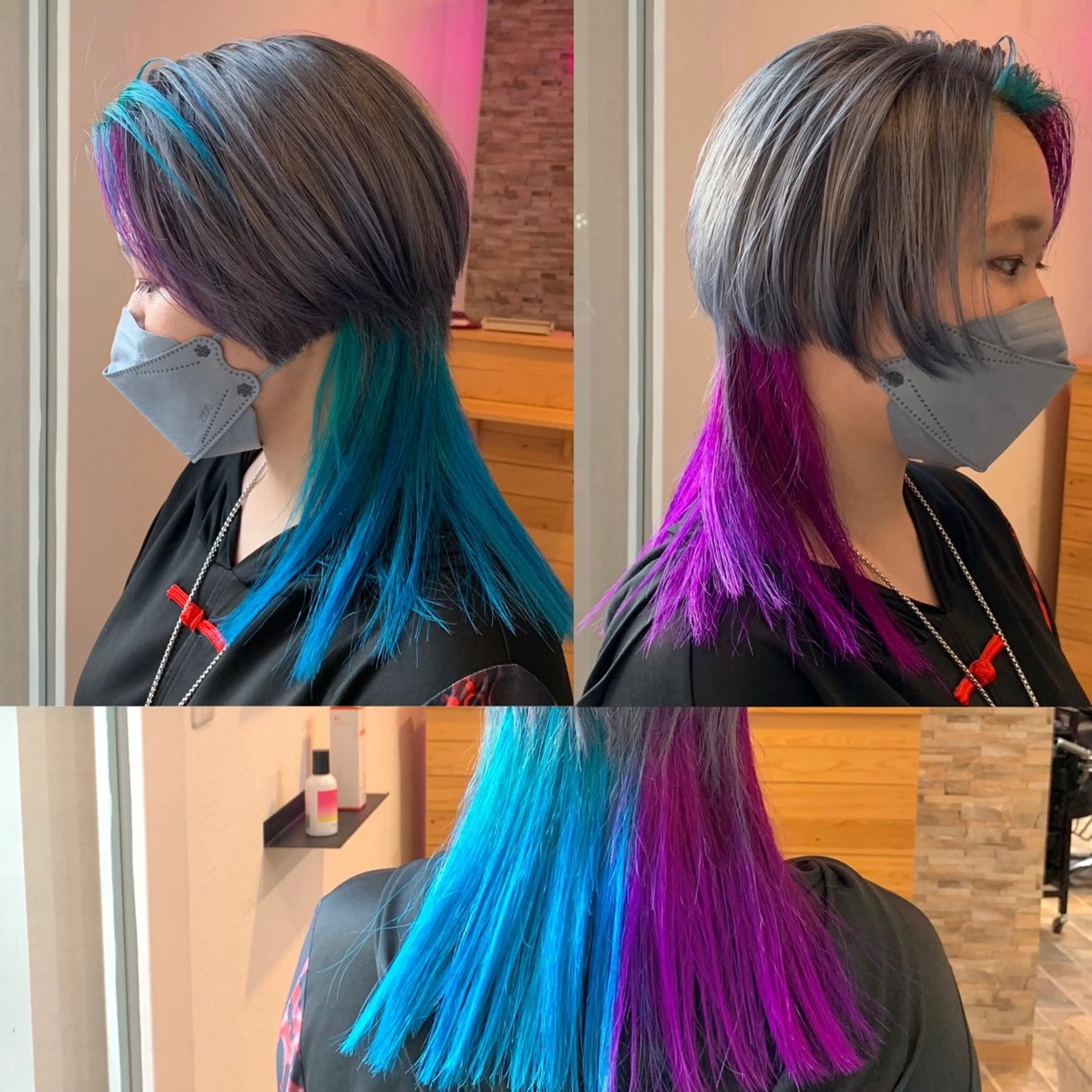 カラー ブリーチ デザインカラー camiu:hair所属・✂︎ SOICHI ✂︎のヘアスタイル