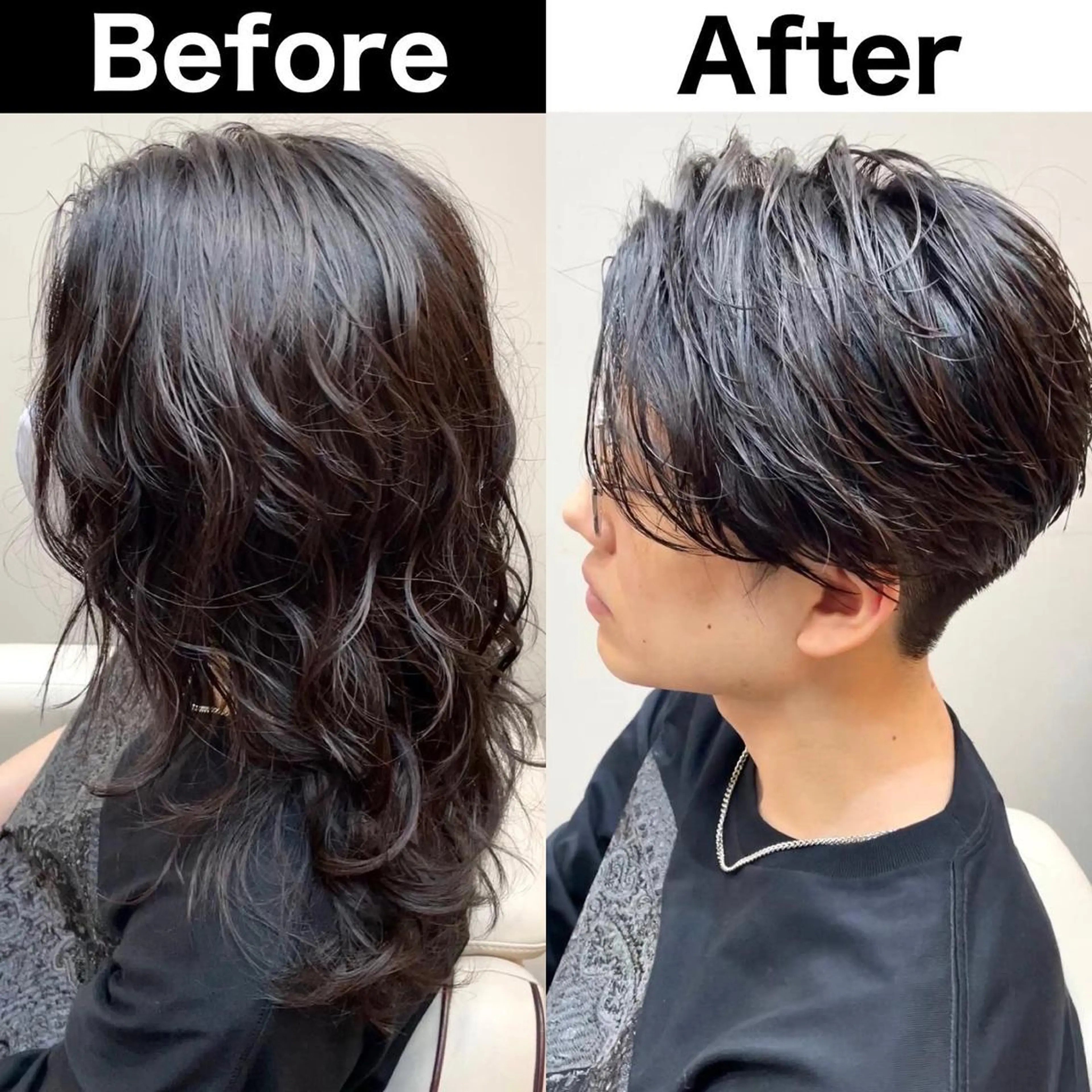 メンズ ビジネス メンズ就活ヘア メンズパーマ ツーブロック 刈り上げ カット ヘッドスパ Soleria /ソレリア所属・メンズカットのプロ 田中慎一のヘアスタイル