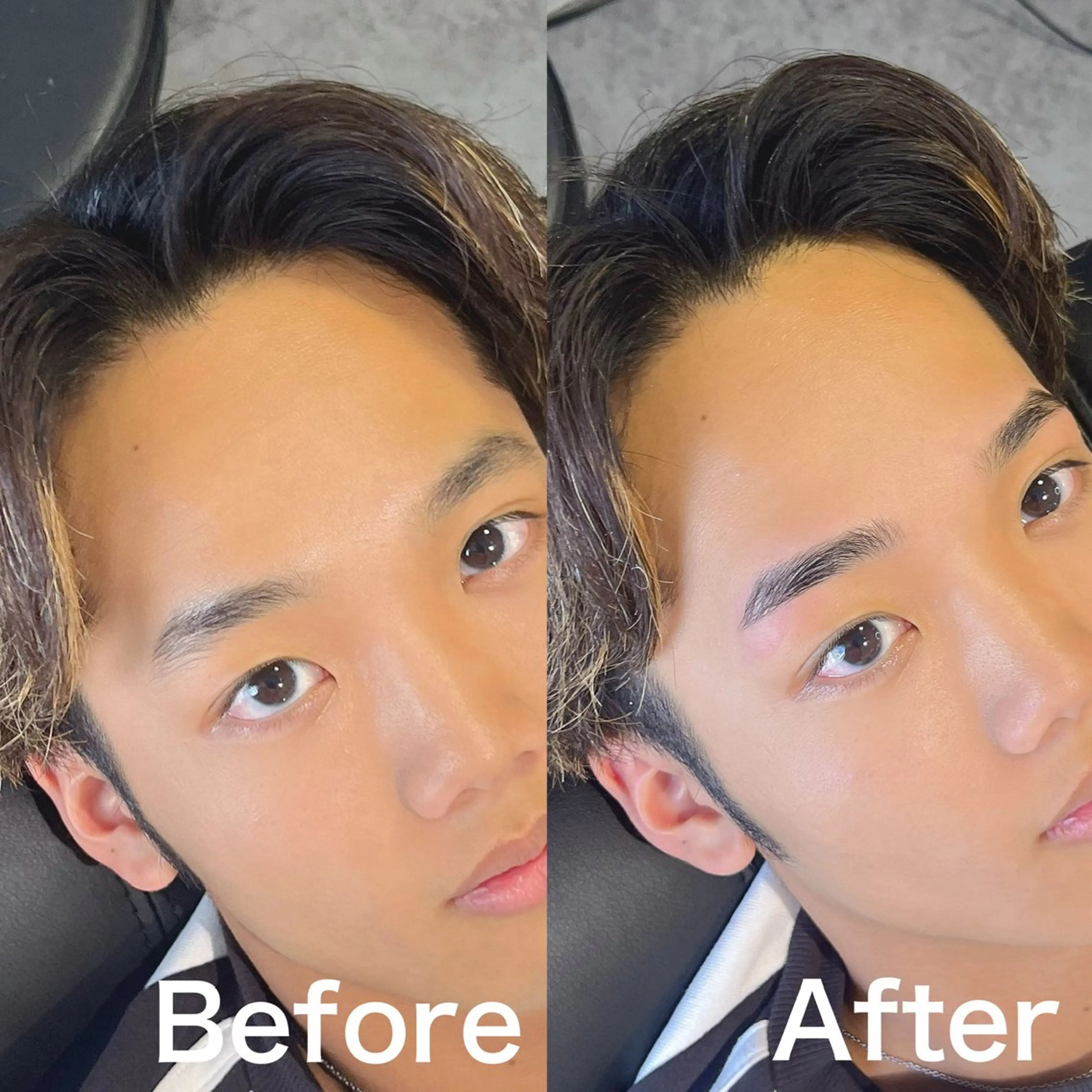 メンズ アイブロウ ワックス脱毛 眉カット その他(アイブロウ) 2◯Re:gid Yusukeの眉毛・アイブロウイメージ