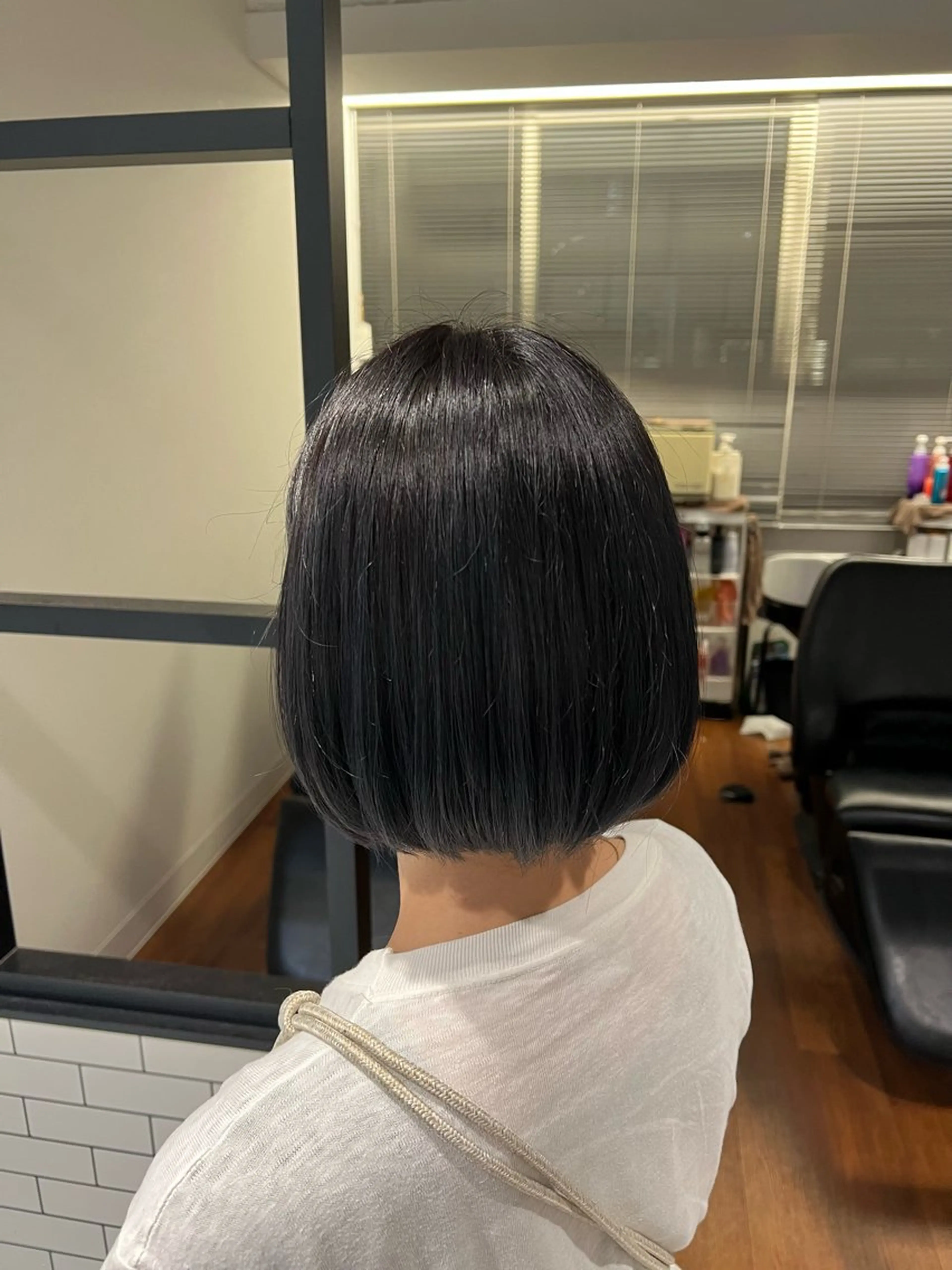 ミディアム 北野谷 篤のヘアスタイル