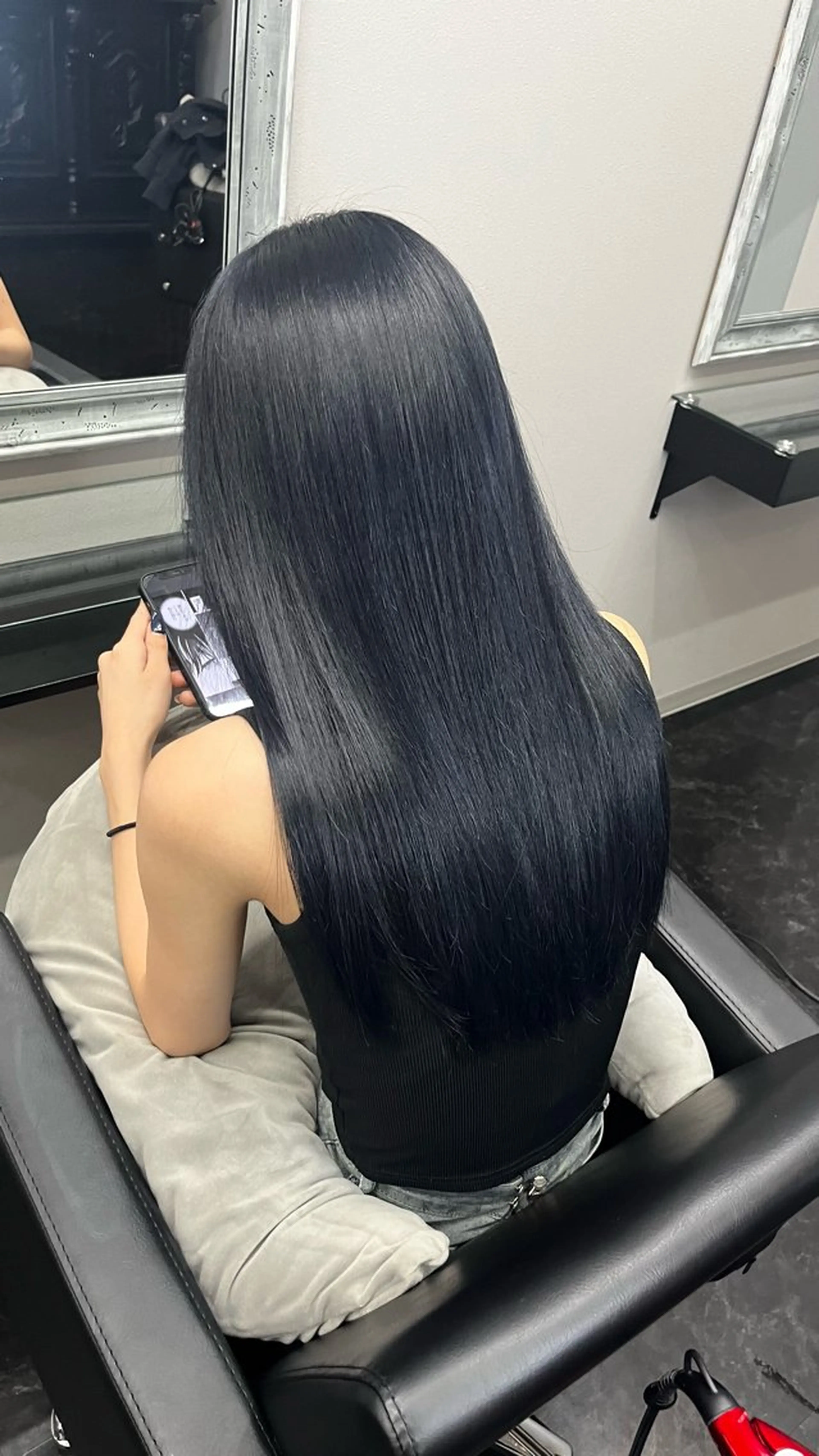 ロング カラー ヘアカラー BALE所属・祥華(さちか)／透 明感カラー／髪質改善のヘアスタイル