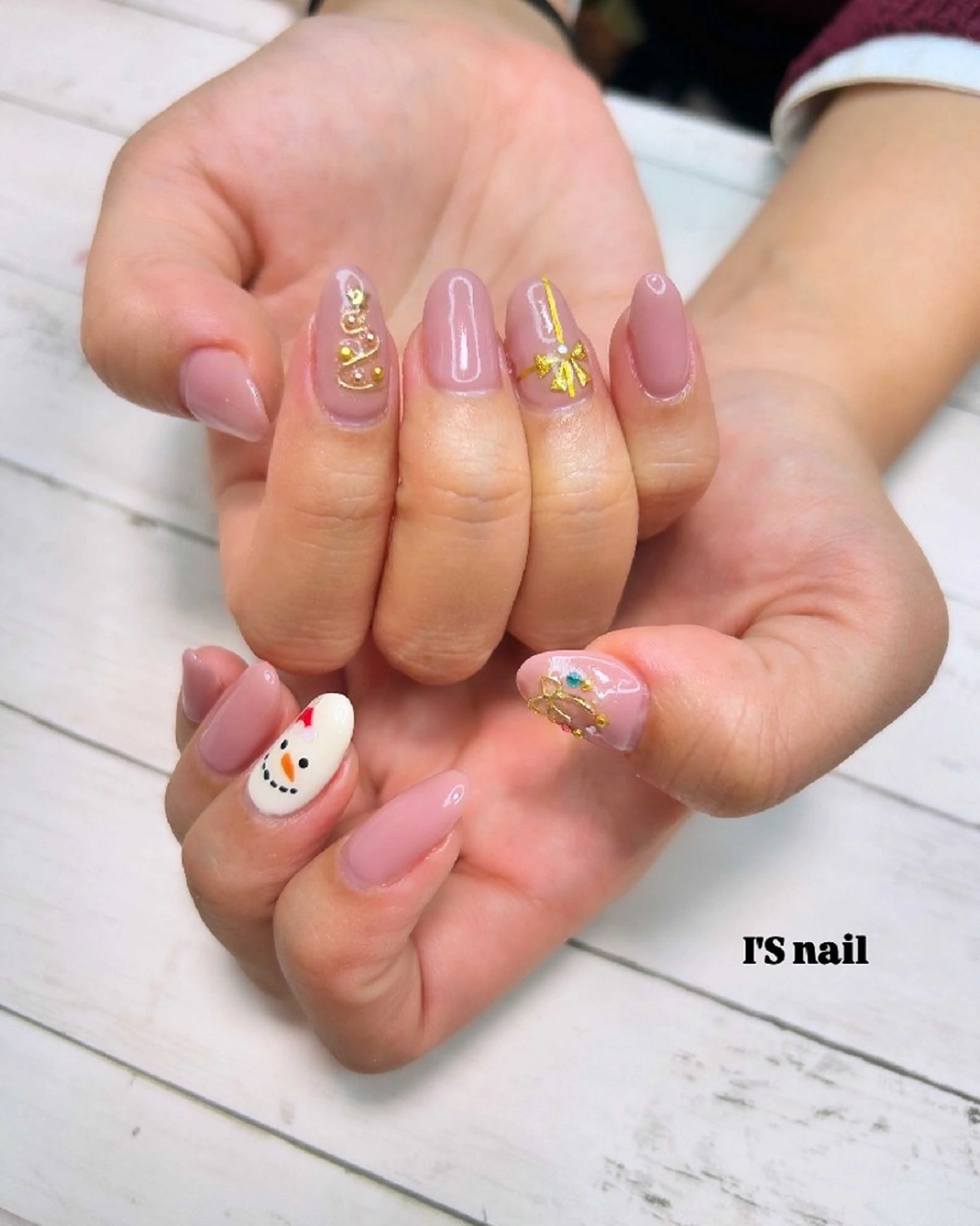 minimo限定🌟期間限定🎄クリスマスデザインネイル💅【オフ込・ケア込】の写真