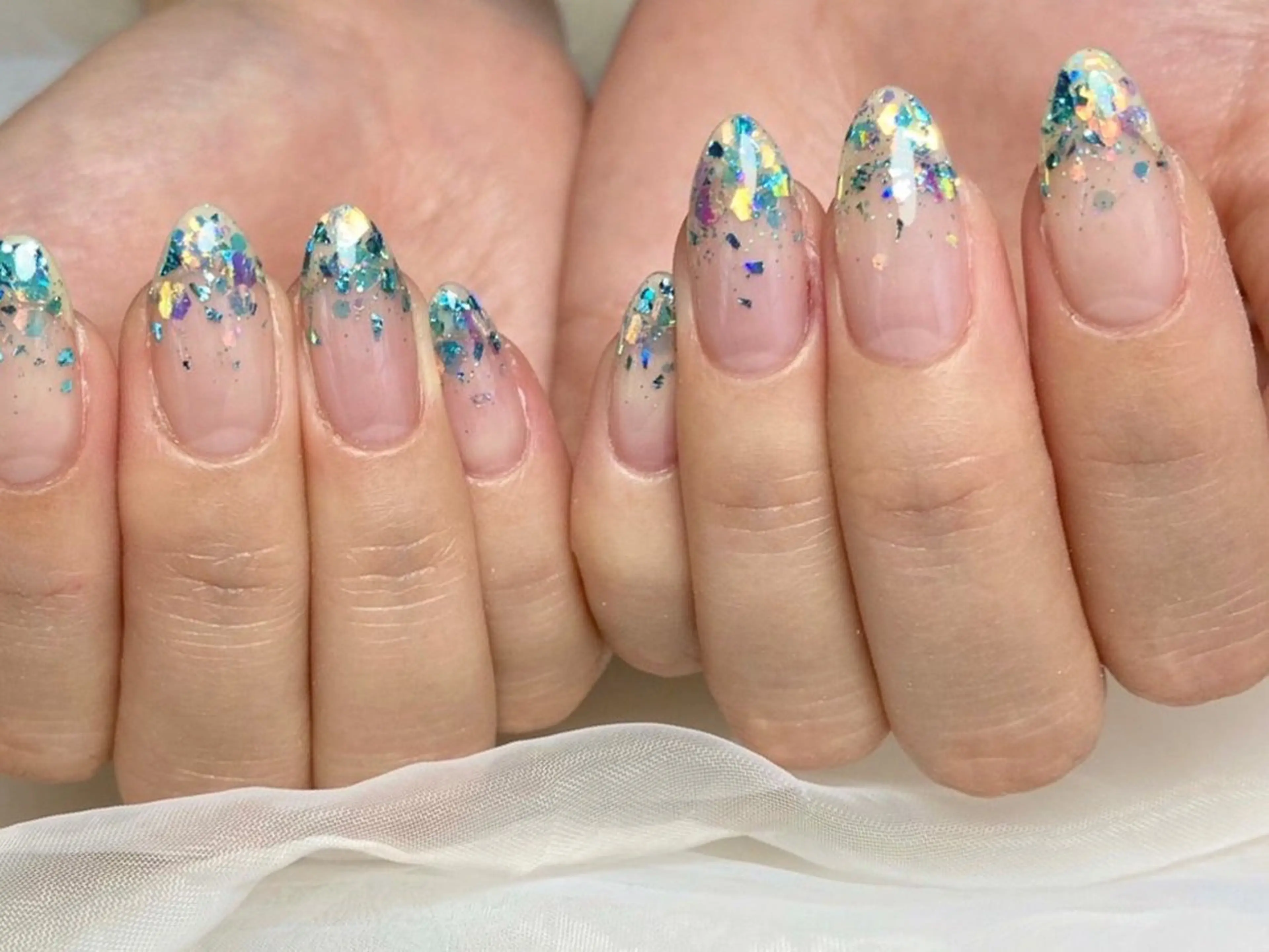 ♡ご新規様限定ラメグラデーション（💅オフ有り）の写真