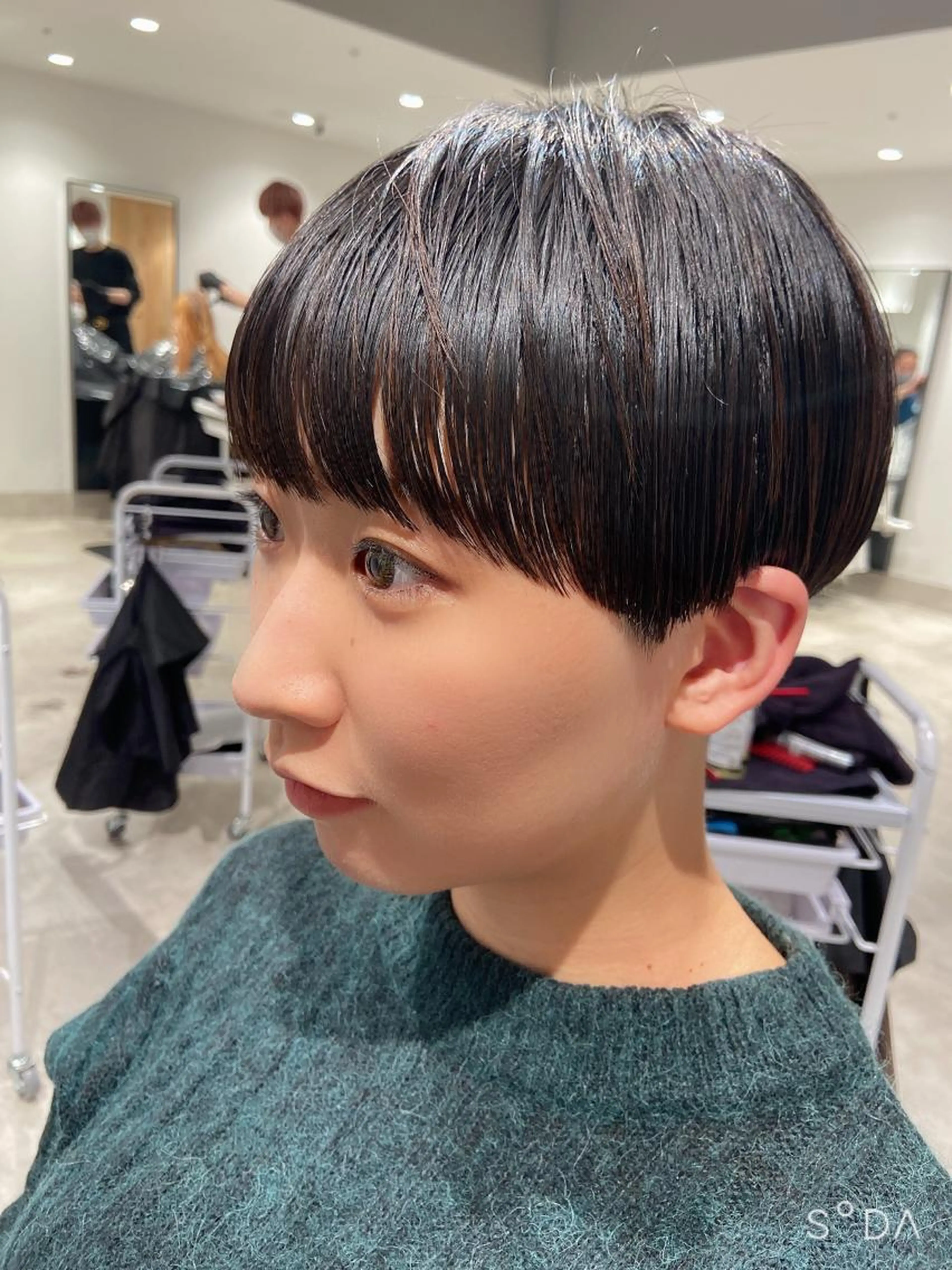 全員対象⭐︎小顔前髪カット¥1100の写真