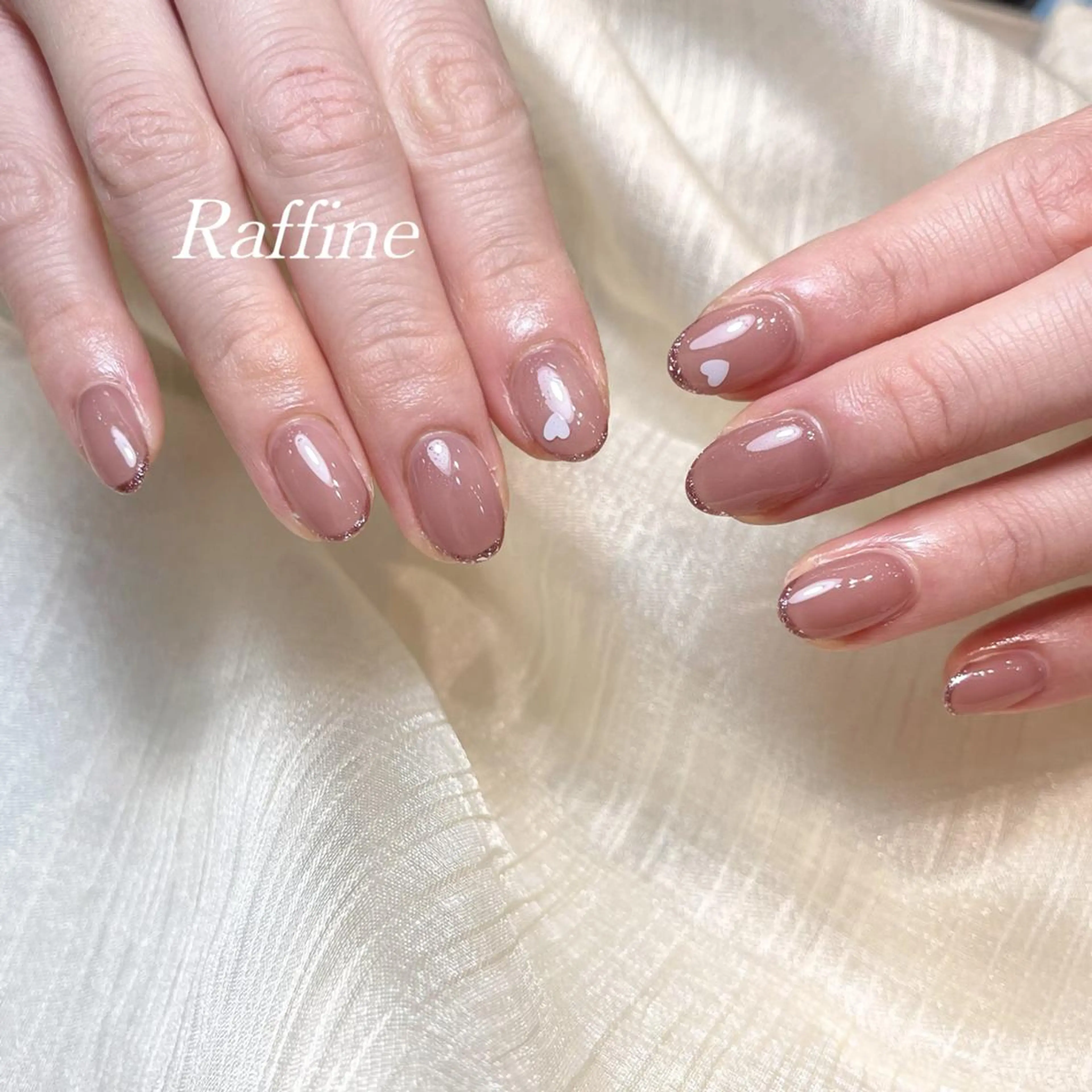 ネイル RAFFINE haru🦋🩵のネイルデザイン