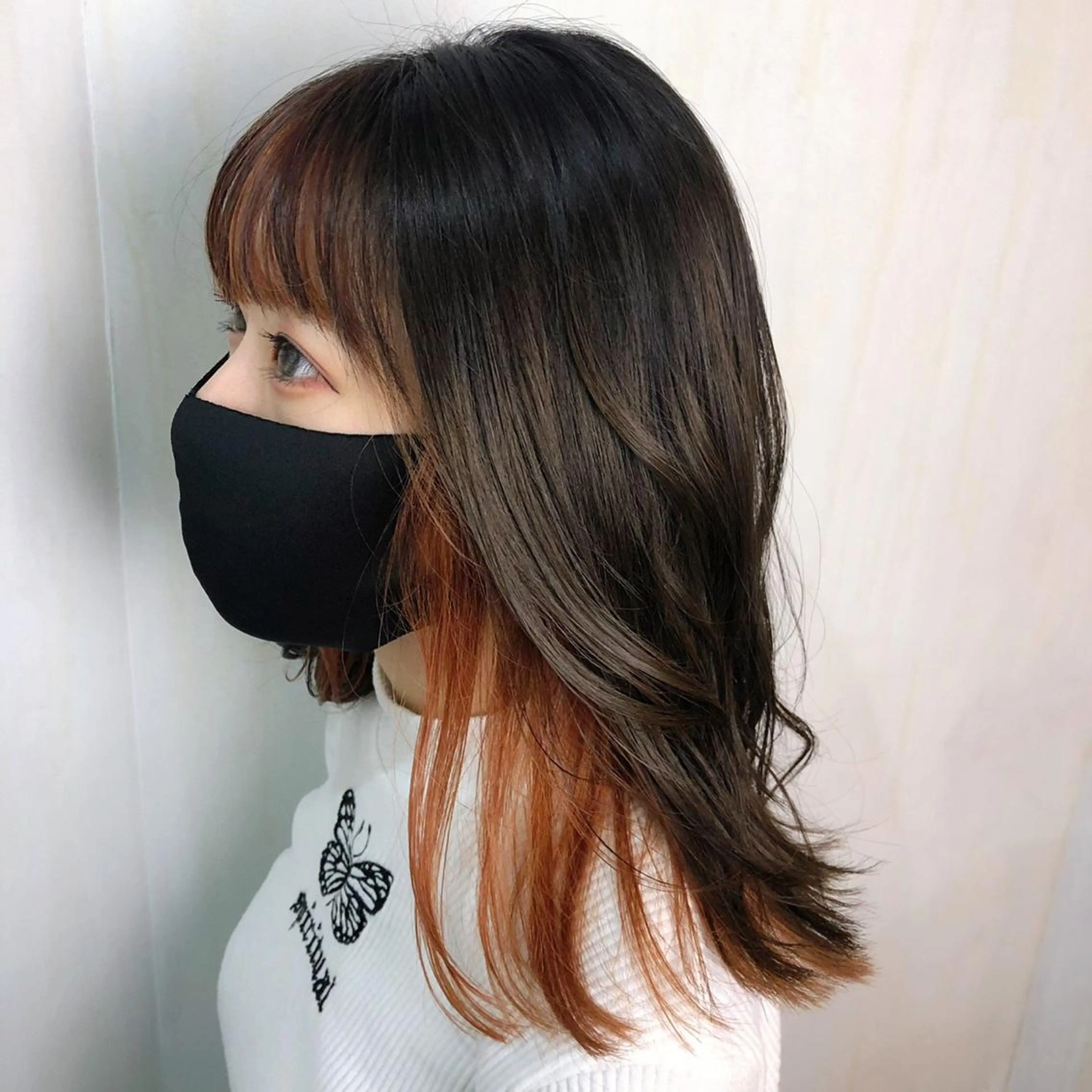 ミディアム カラー ✨韓国風カット/艶髪 カラー✨yumeのヘアスタイル