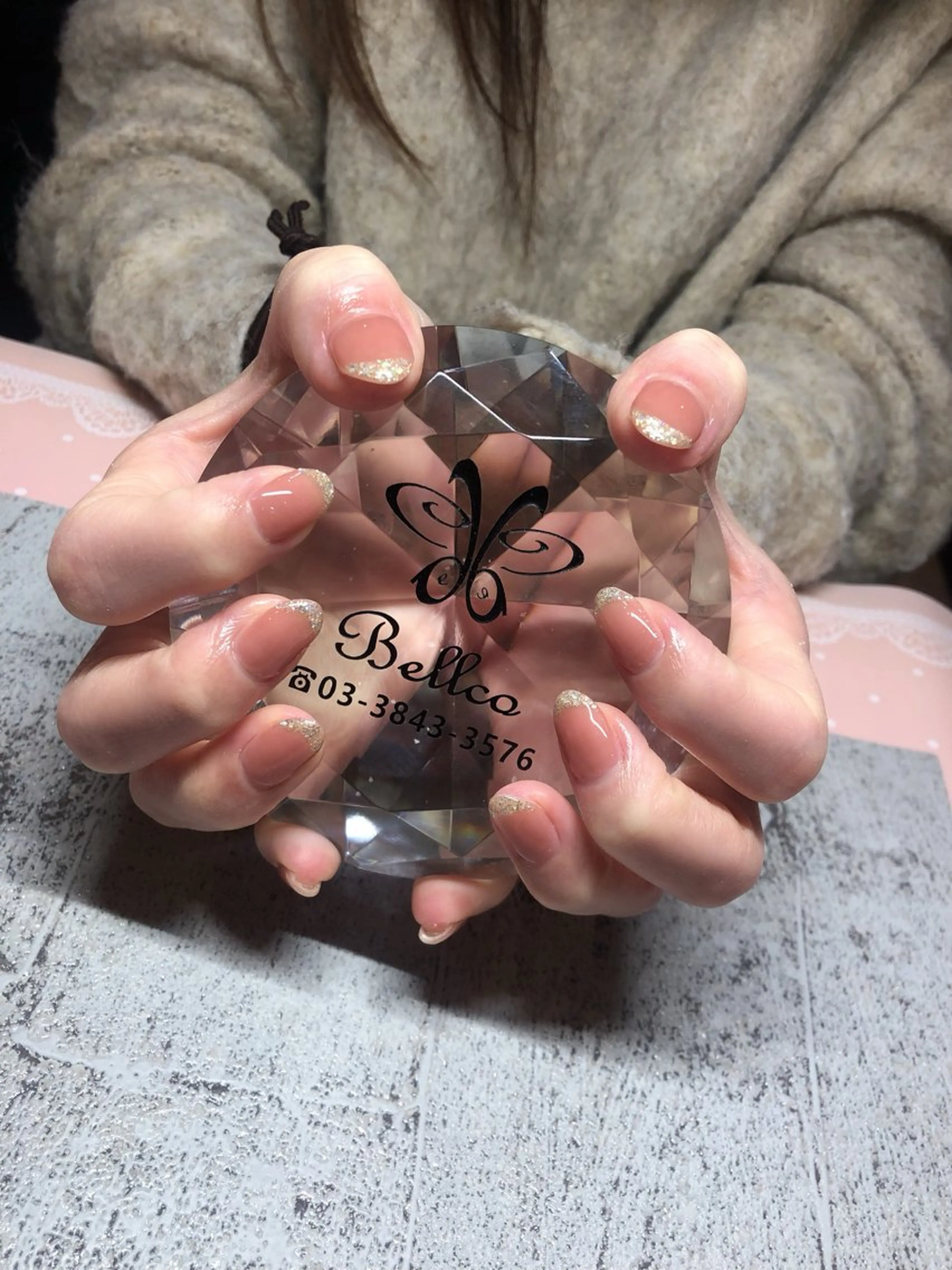 ネイル フレンチネイル ベラッコ所属・ネイルサロン ベラッコのネイルデザイン