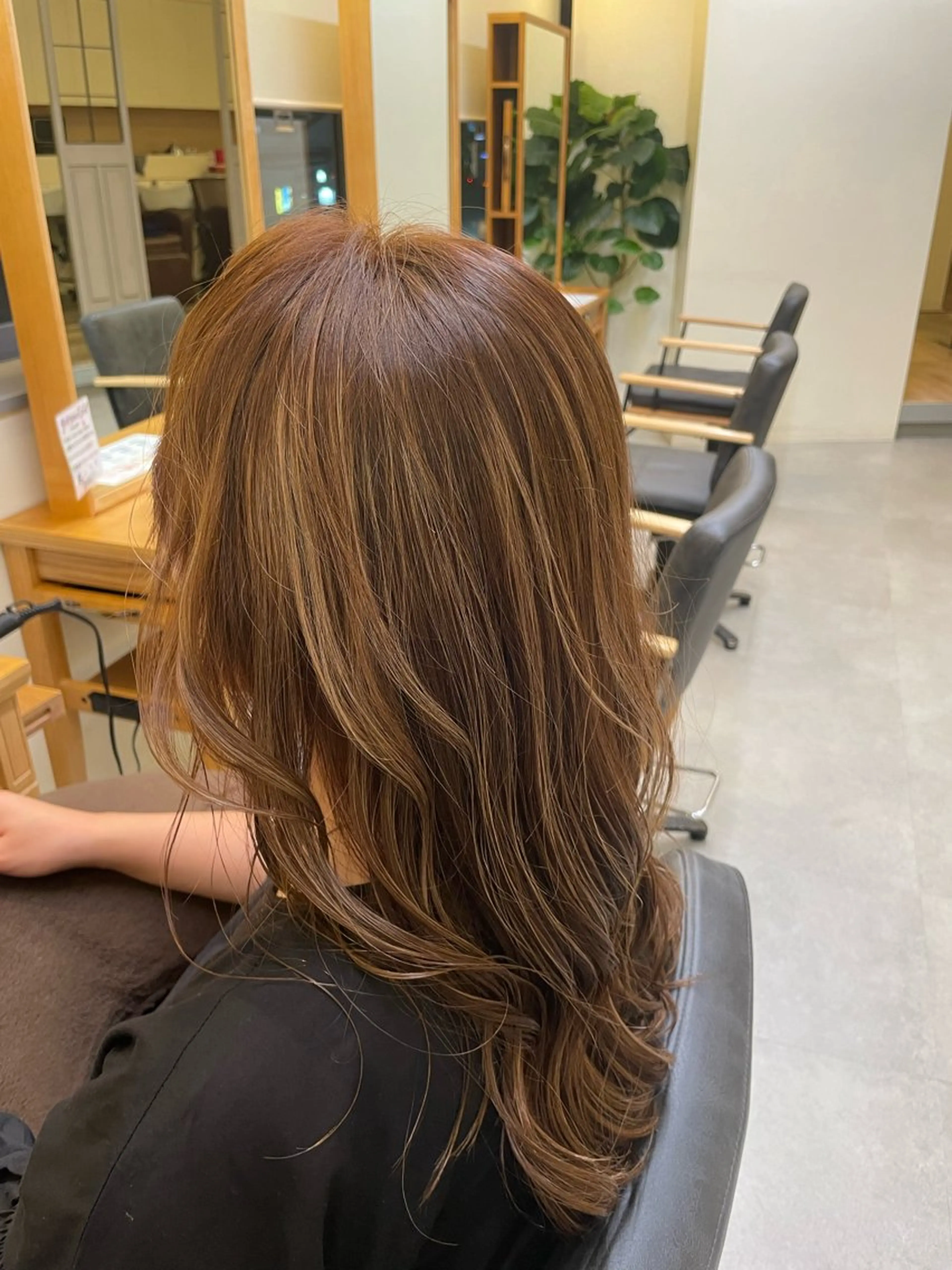 ロング カラー HAIR POCKET ritta所属・城下 颯世のヘアスタイル