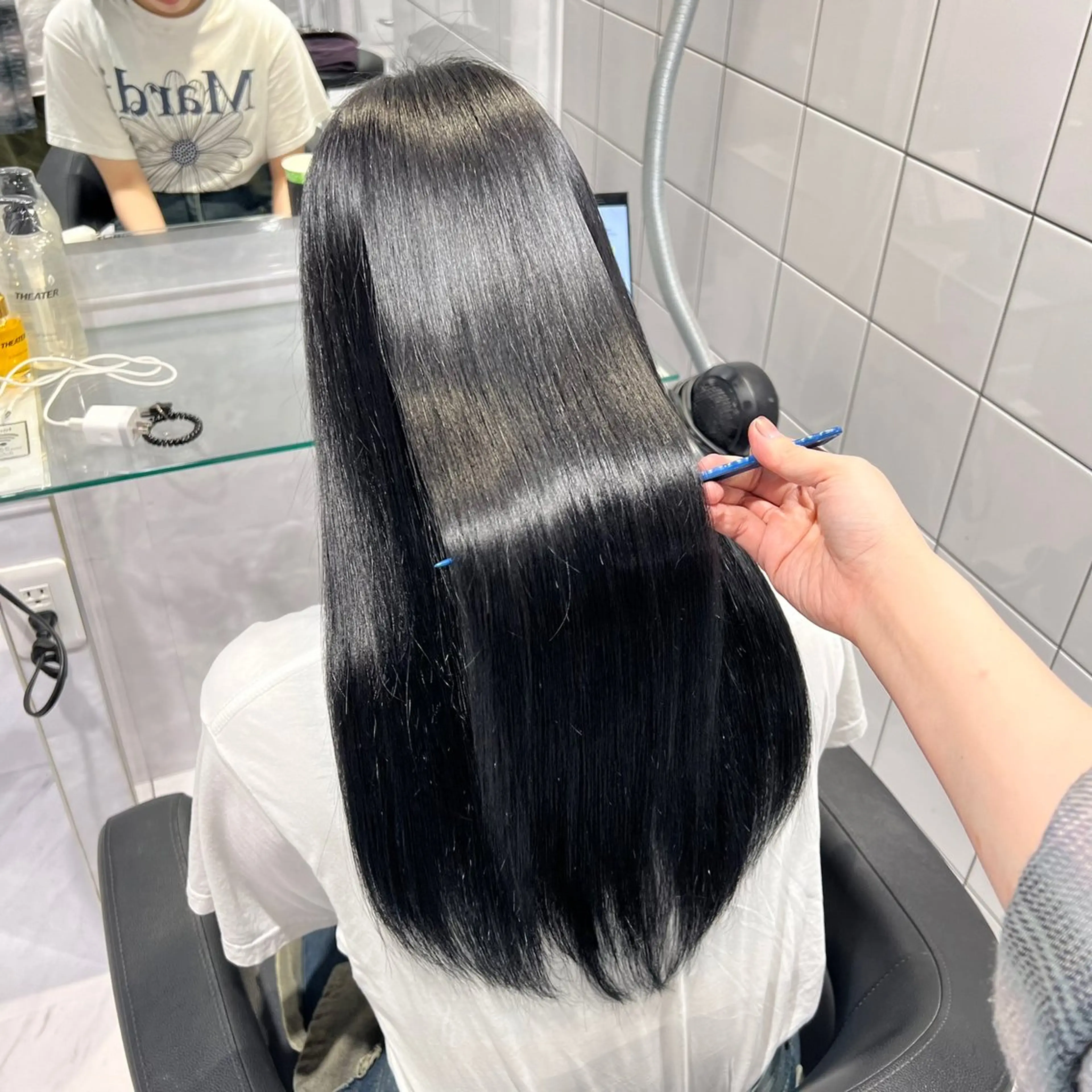 ロング カラー ヘアアレンジ トレンド暖色/ sayaka🍒のヘアスタイル