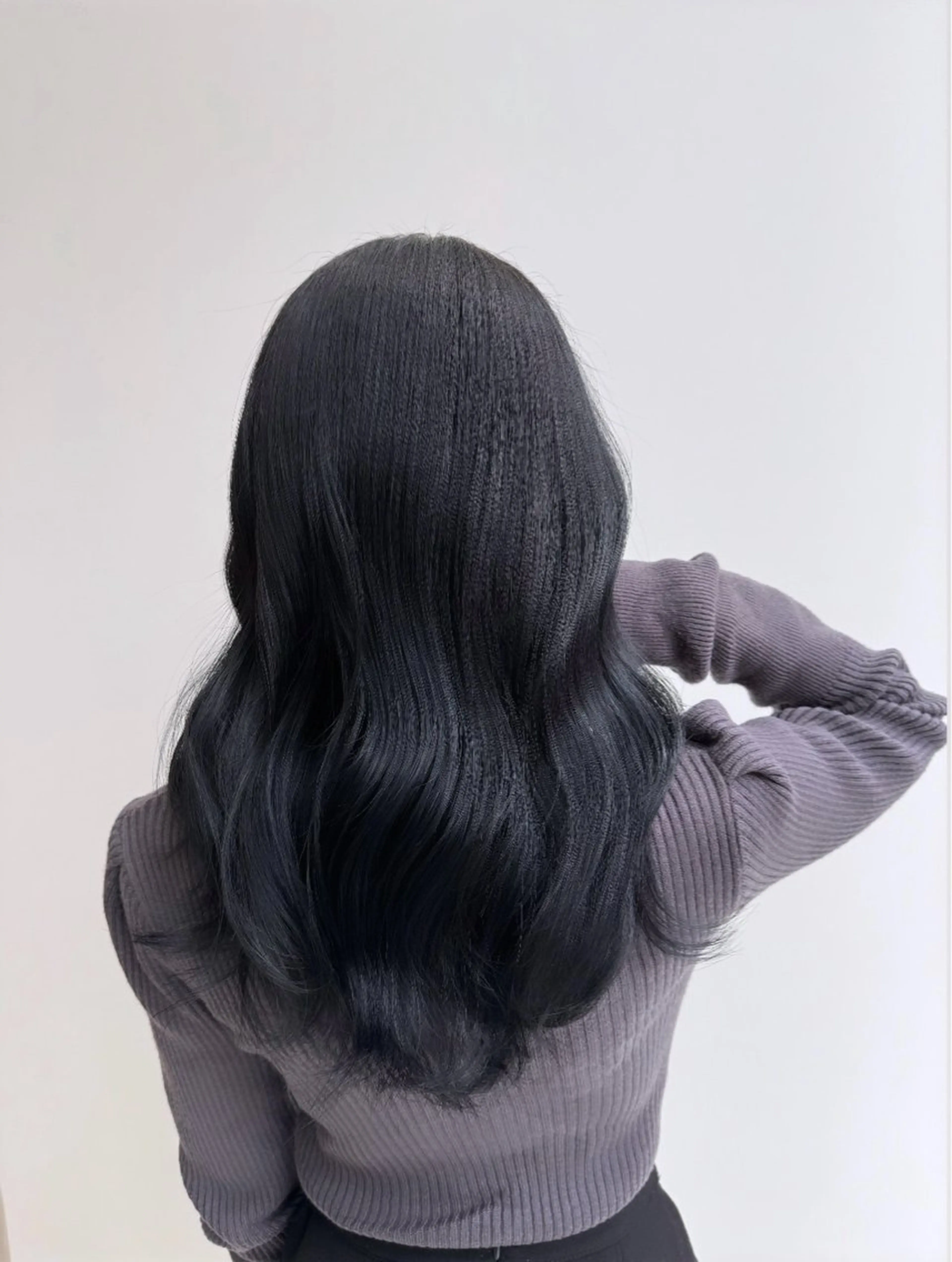 ロング カラー ヘアアレンジ アッシュ ダークグレー ダークグレージュ グレージュ トリートメント カット ヘアカラー トリートメント ✨艶髪✨ 吉田誠のヘアスタイル