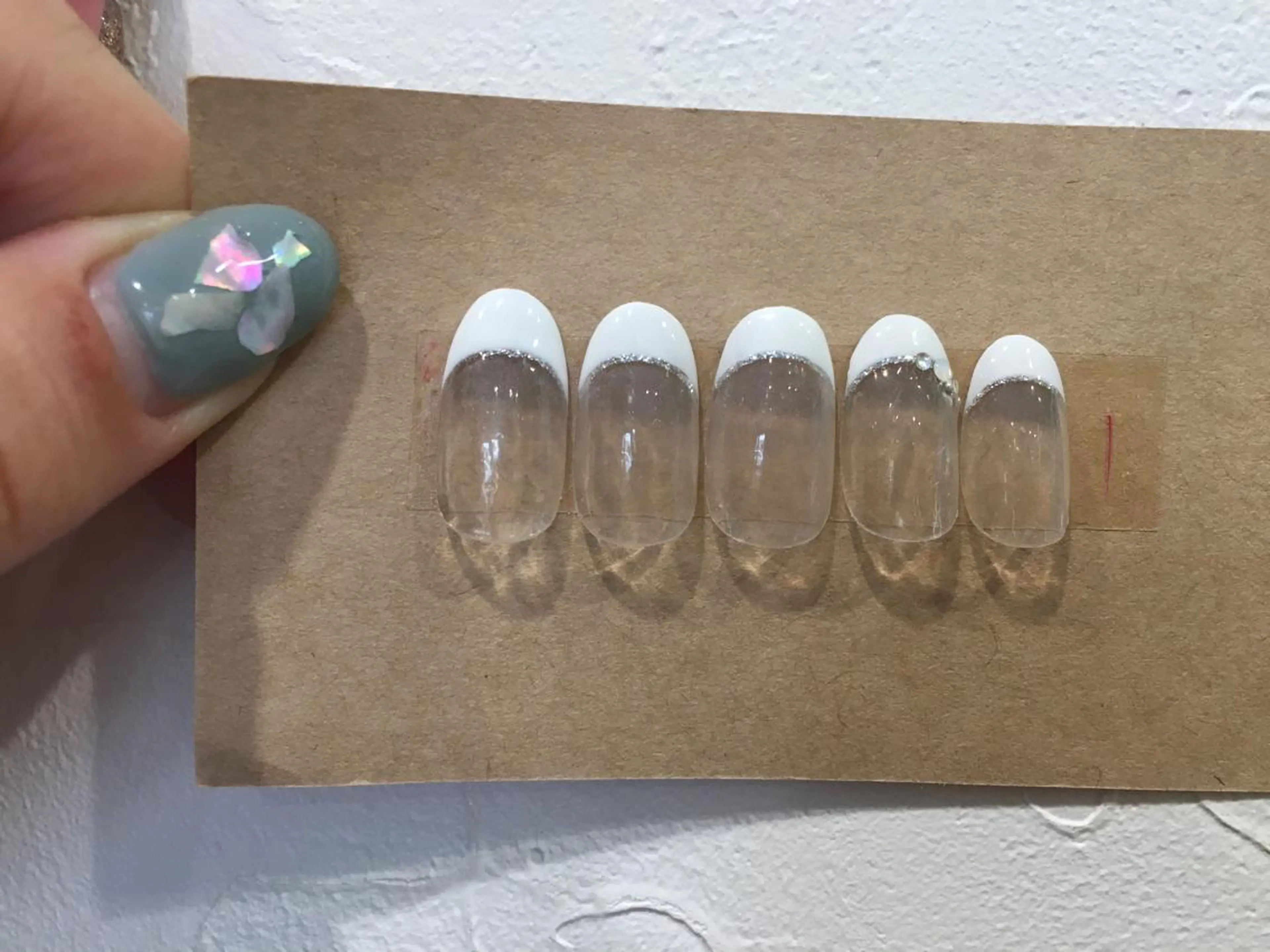 ネイル フレンチネイル 下重 舞のネイルデザイン